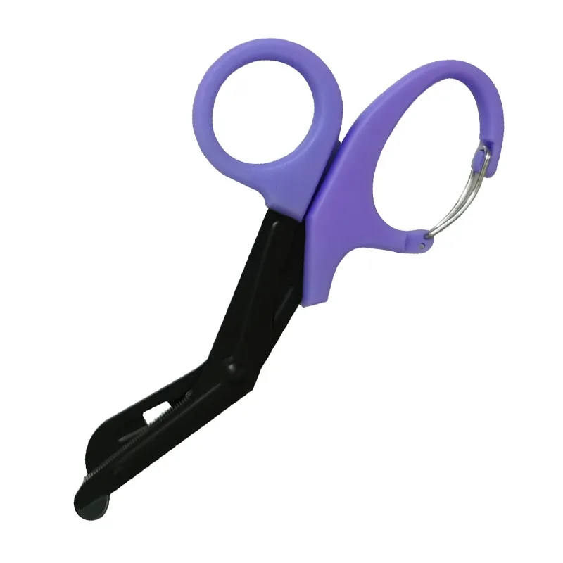 7.5 Inch Medical Scissors with Carabiner 7