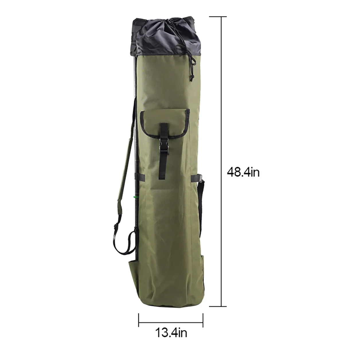 Branded Outdoor Fishing Organizer Bag Pole Holder Carrier 6