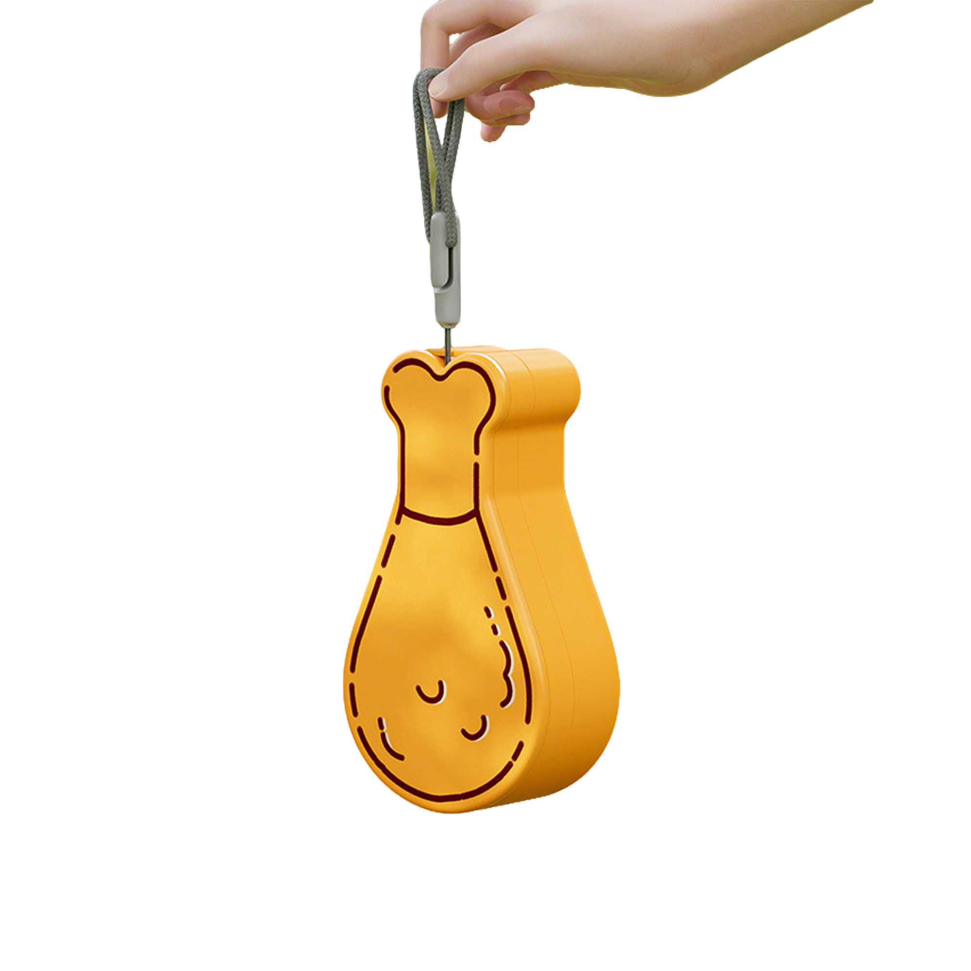 Bone Shape Pet Water Bottle 7 Ounce With 0.2 Pound Food Compartment 3