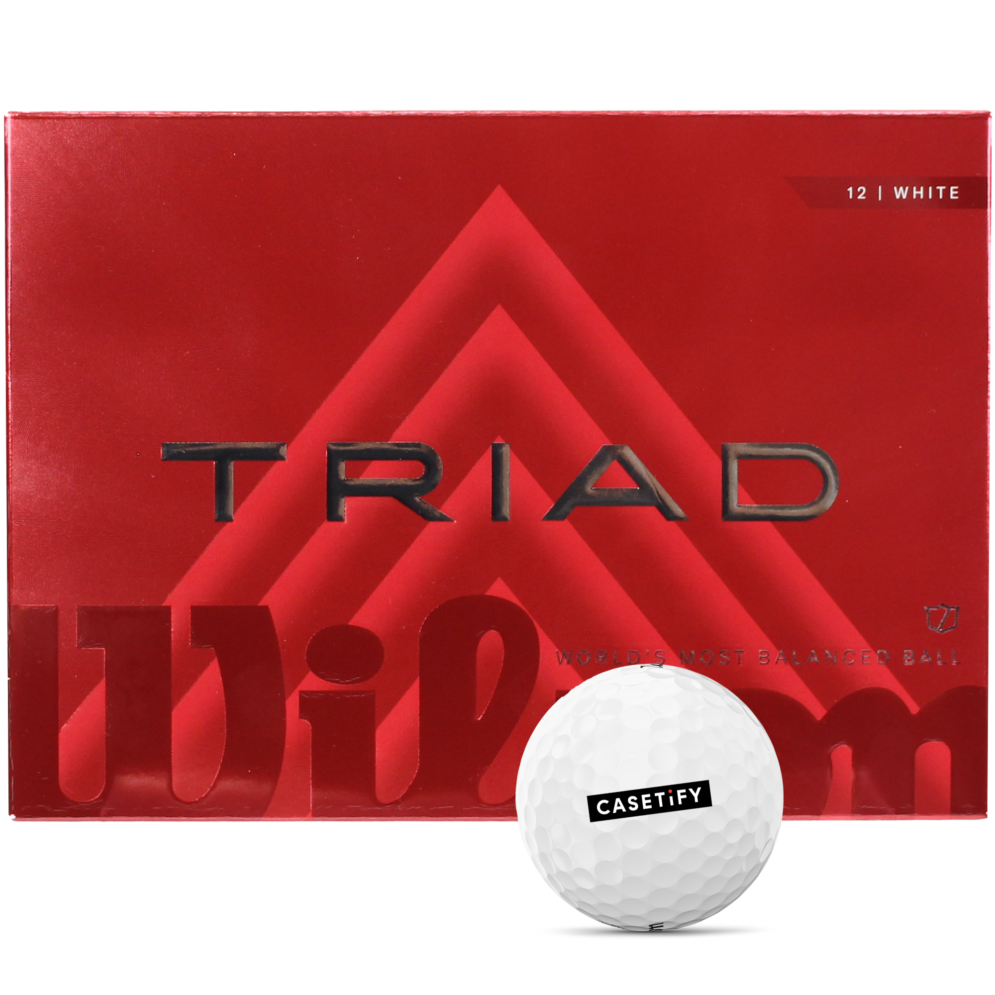 Wilson Triad Golf Balls 1
