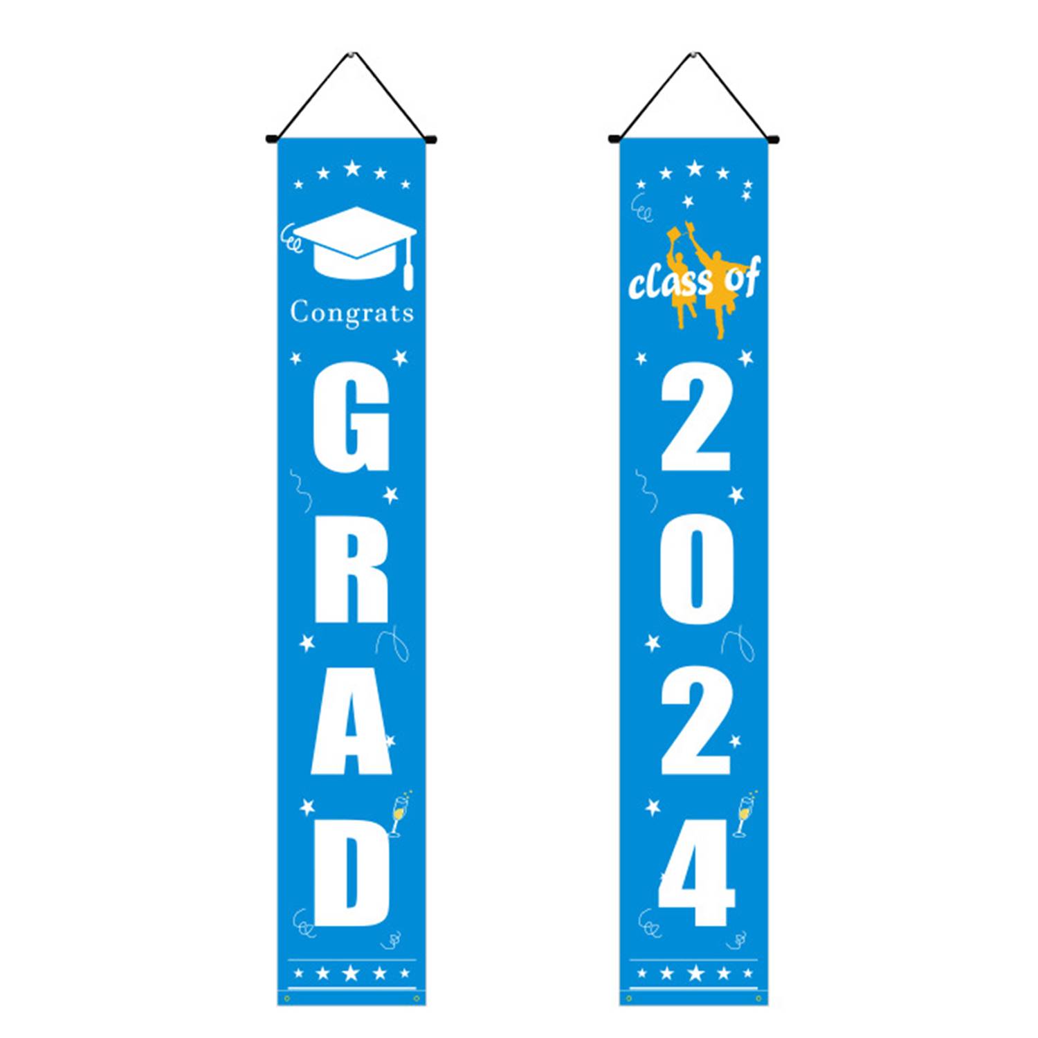 Graduation Season Couplet Congratulations Banner Door 4