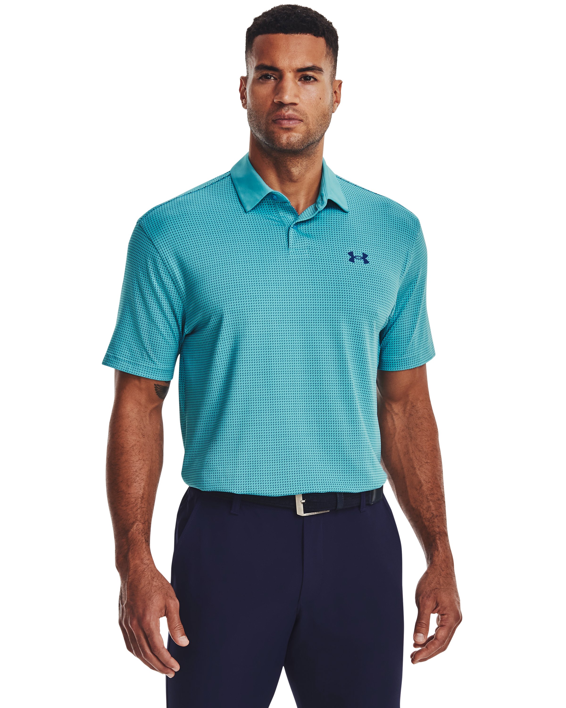 UA Tee To Green Printed Men's Polo 3