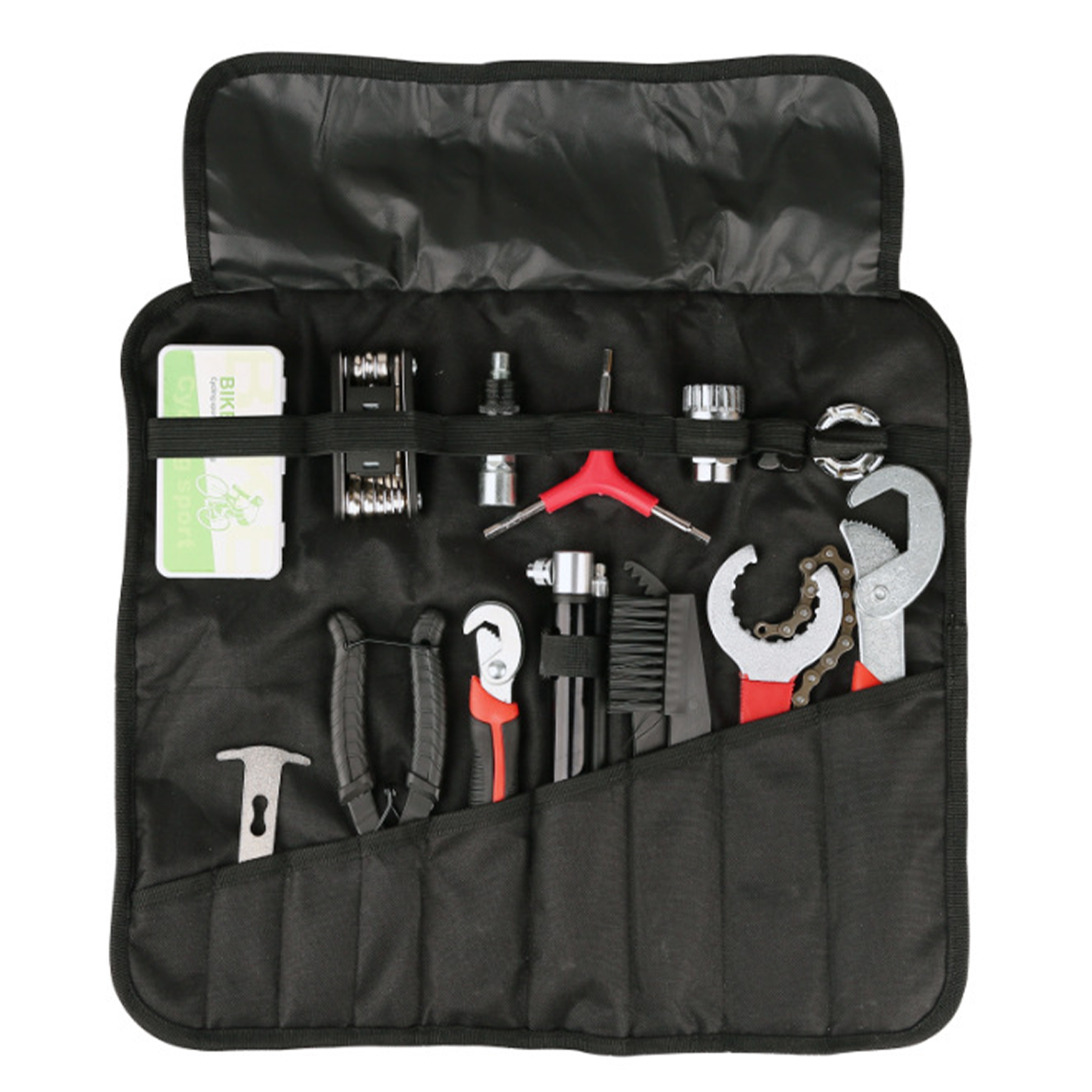 Polyester Bike repair kit tool storage bag 4