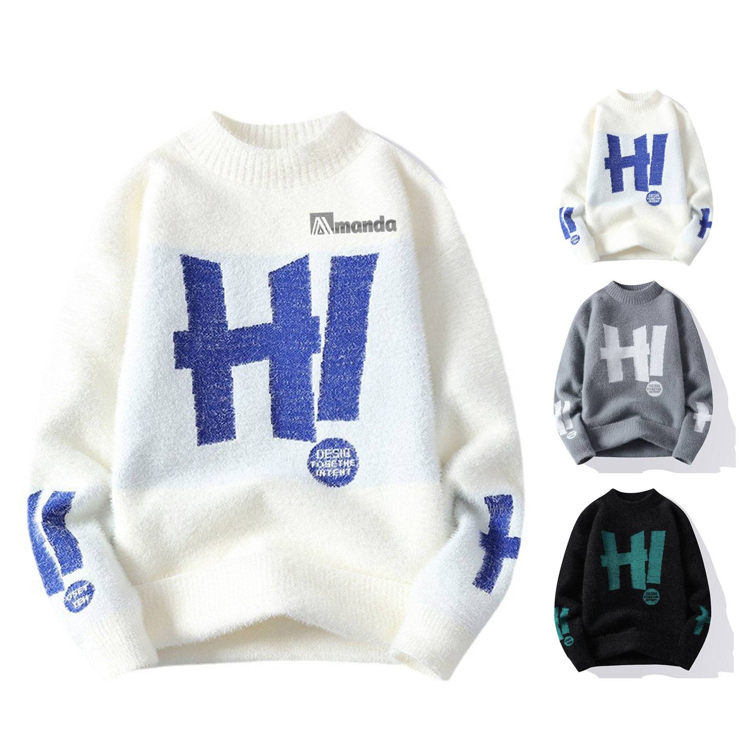 Unisex Knitted Sweater 8