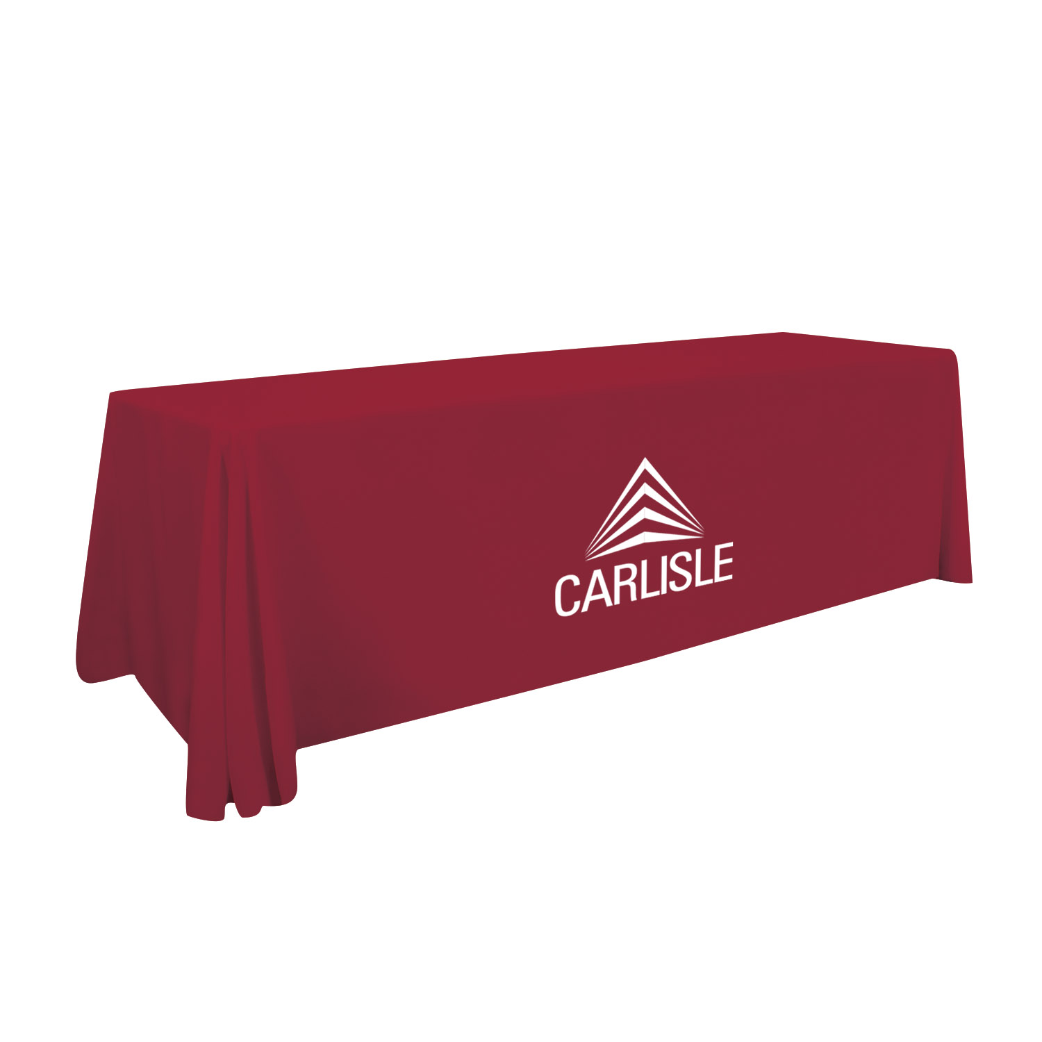 8' Value Lite Table Throw (White Imprint, One Location) 5