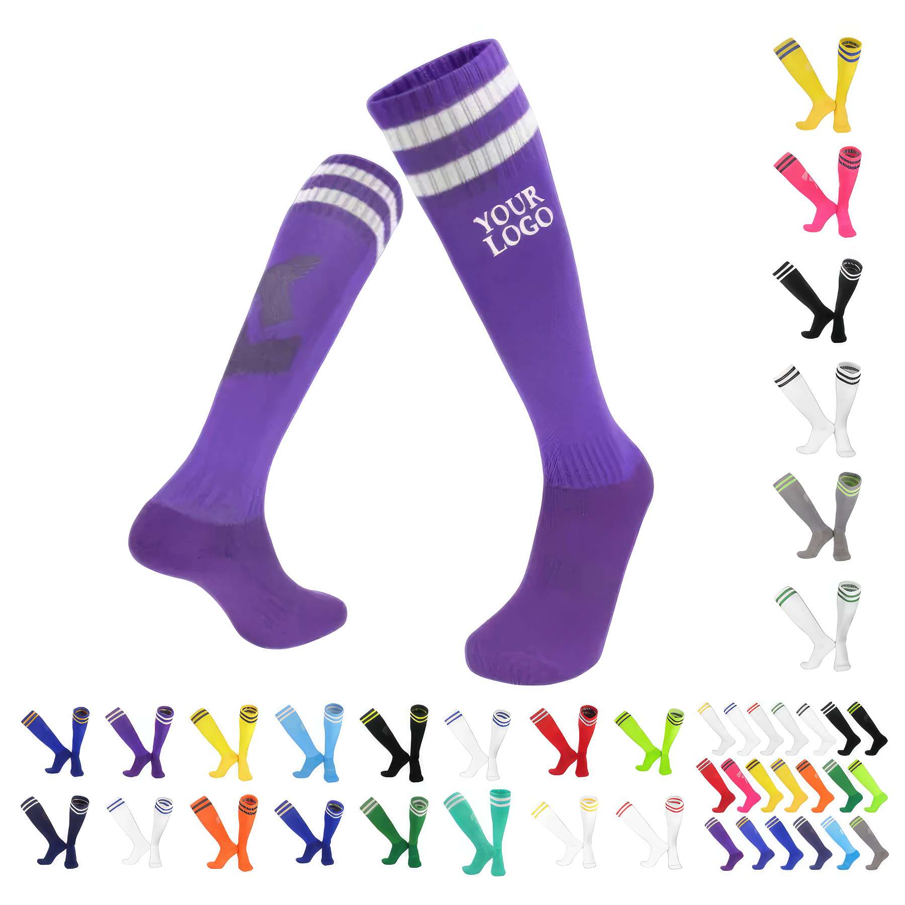 Customized Team Spirit Football Socks 2