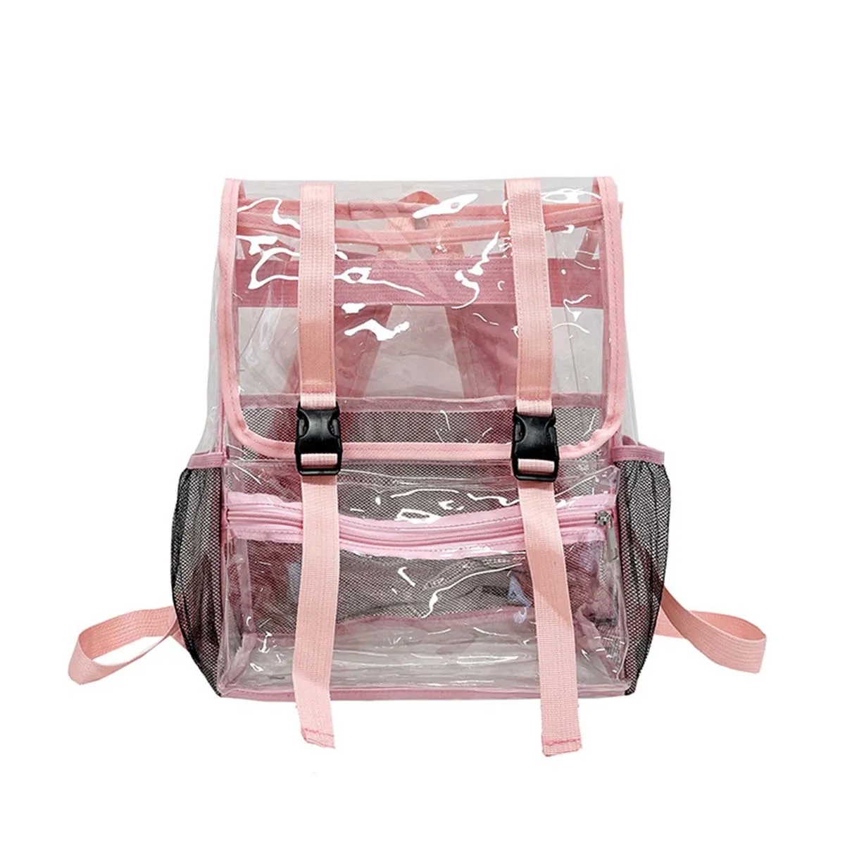 Large Capacity Clear Bags Stadium Approved School Backpacks 3