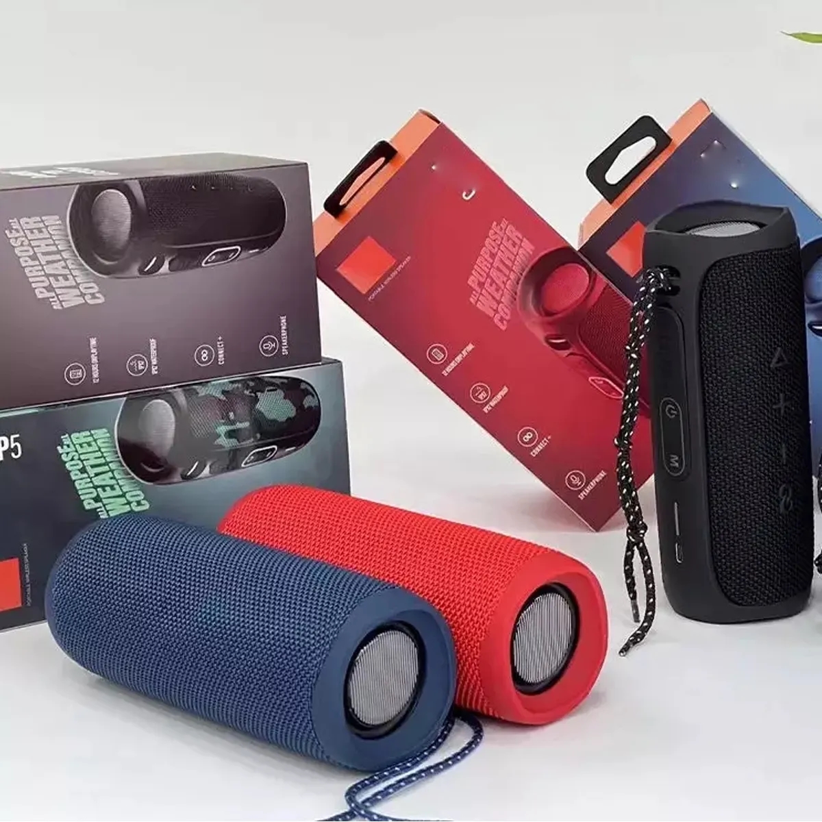 Flip Waterproof Portable Bluetooth Speaker 1