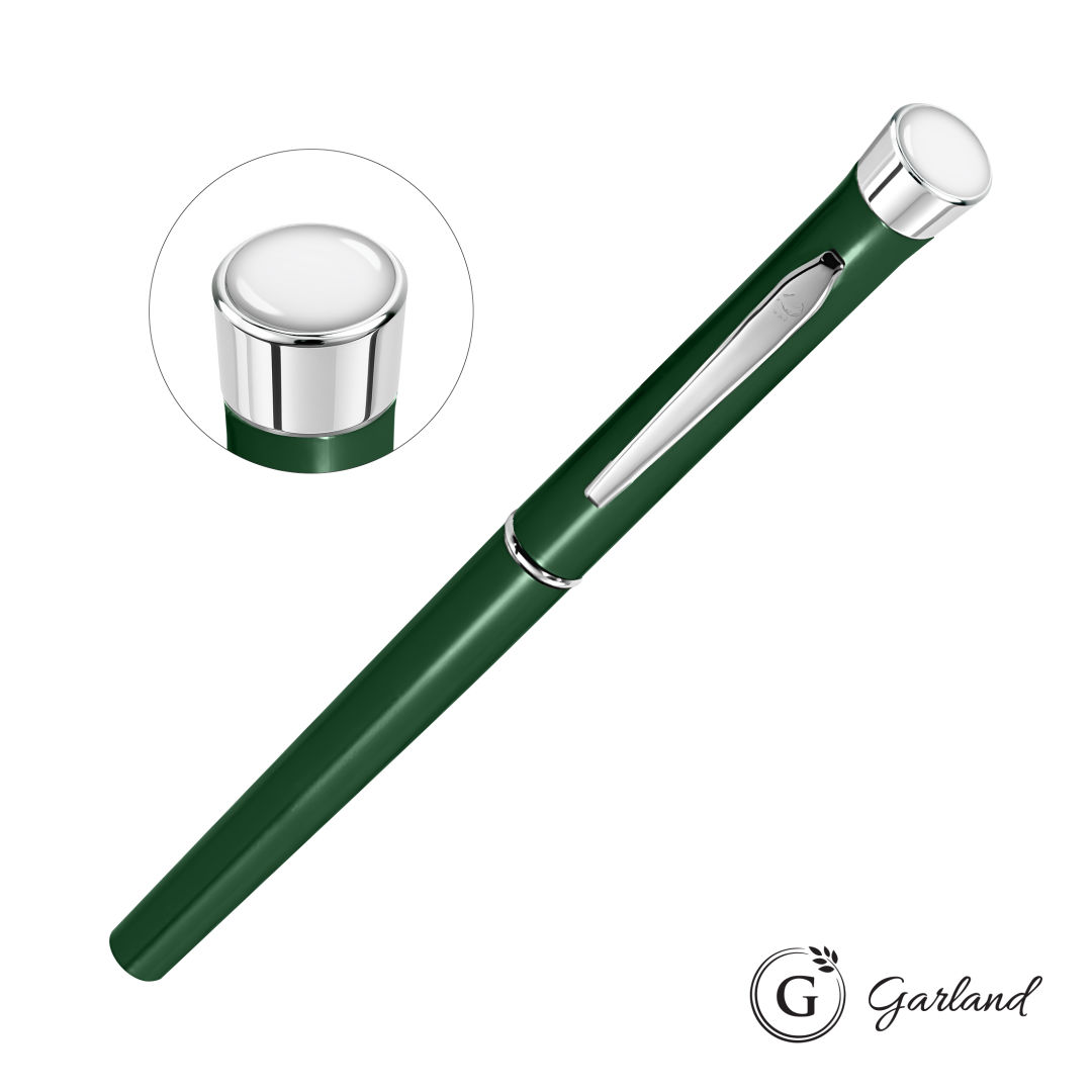 Garland® Color Custom Rollerball Pen - Chrome Accent 12
