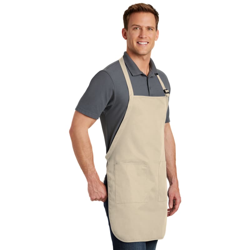 Port Authority Full-Length Apron With Pockets. 21