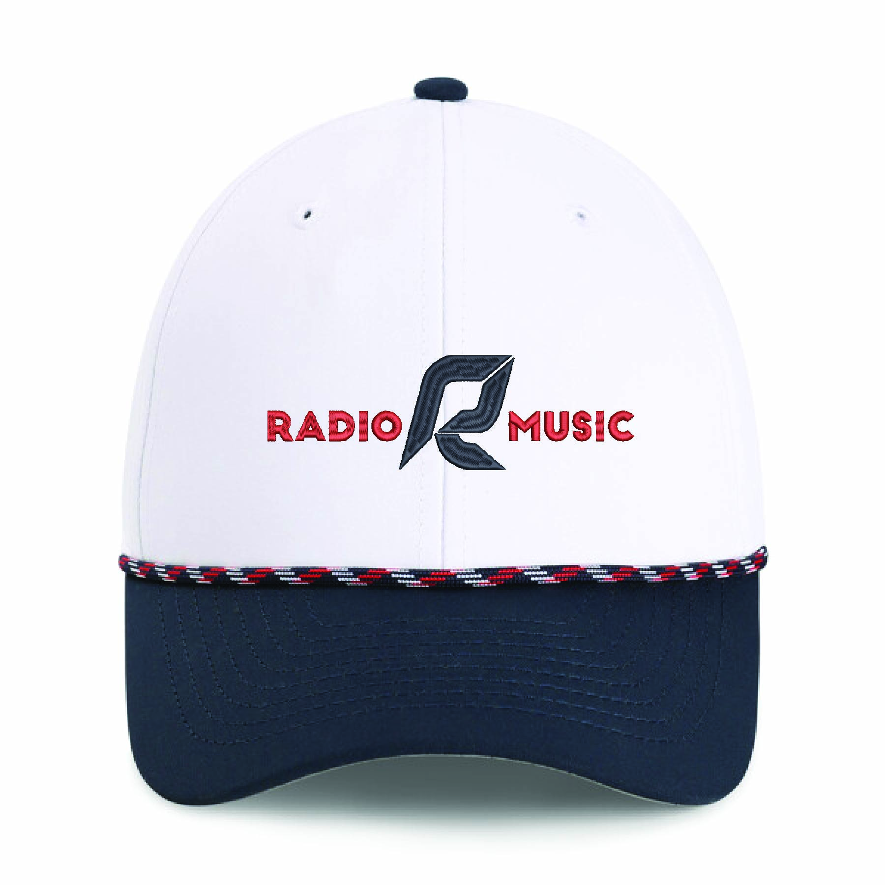 Imperial 7055 6-Panel The Night Owl Performance Rope Cap w/ Leatherette Patches or Embroidery