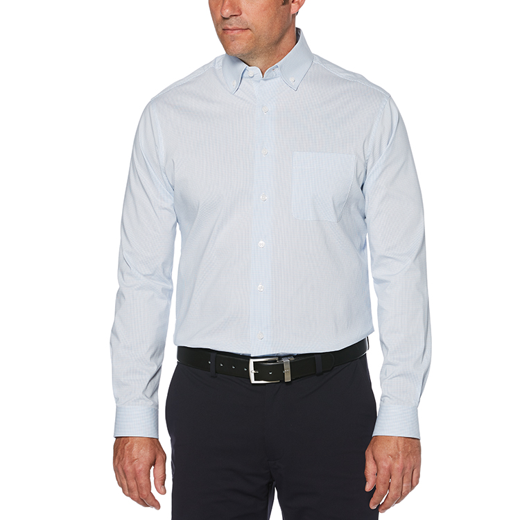 Perry Ellis Mini Grid Woven Shirt 4