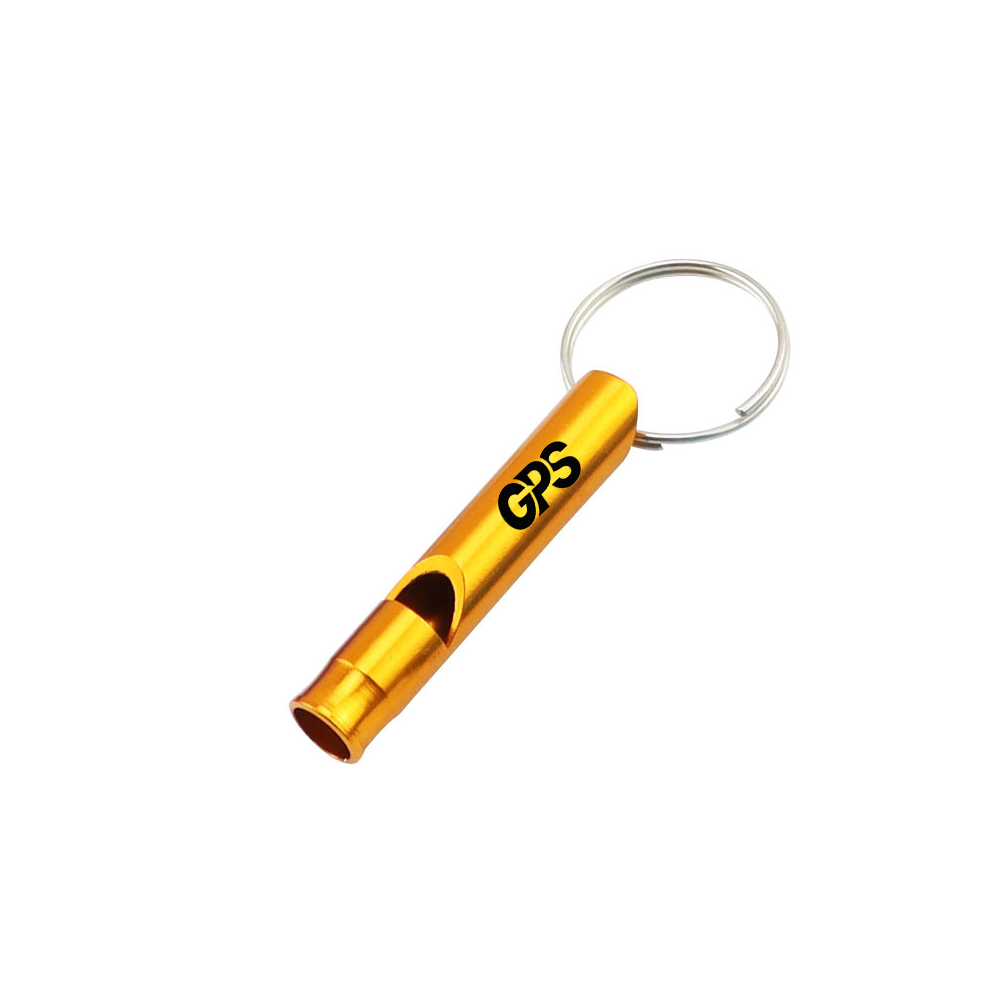 Aluminum Keychain Survival Whistle