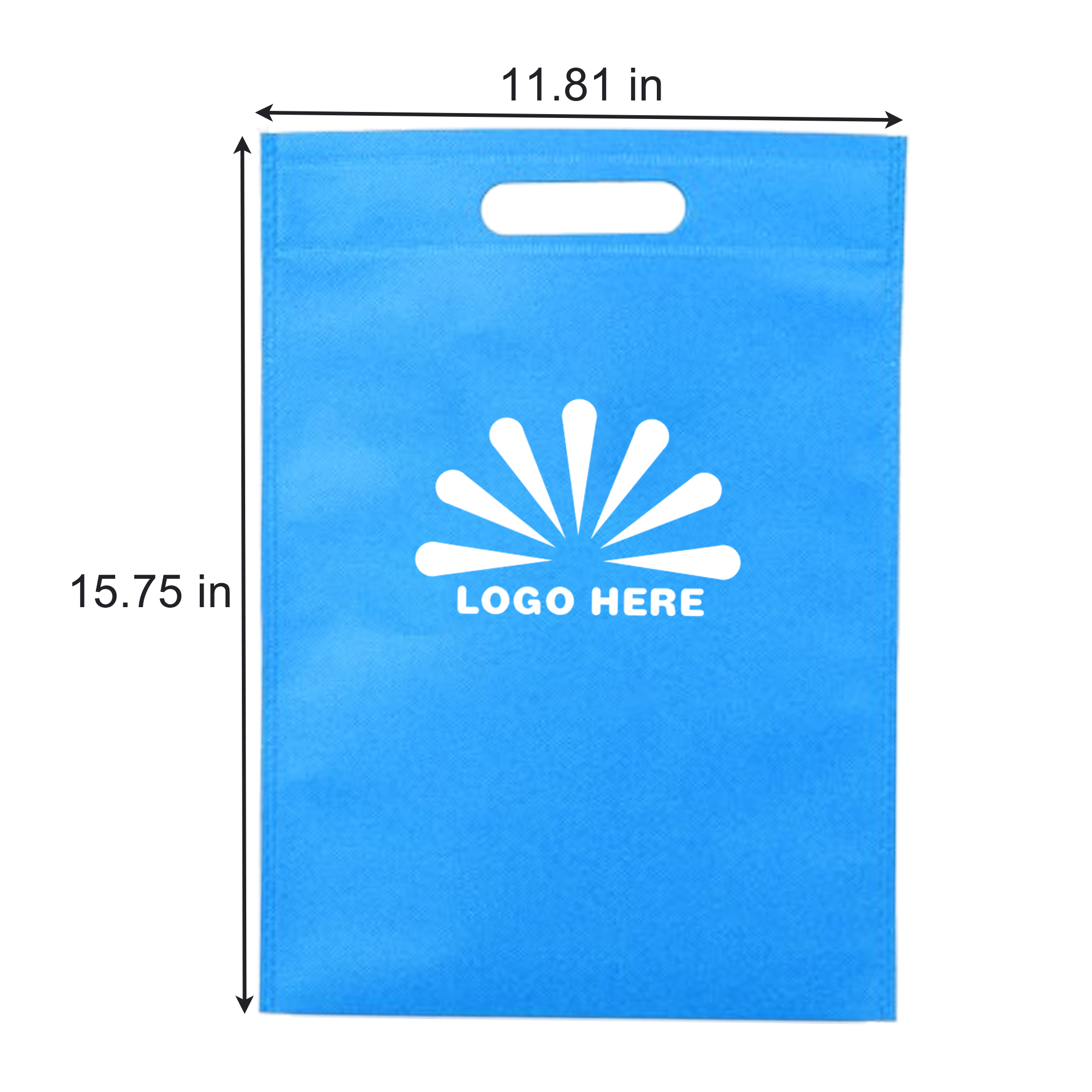 Reusable Die Cut Handle Fabric Bags 2