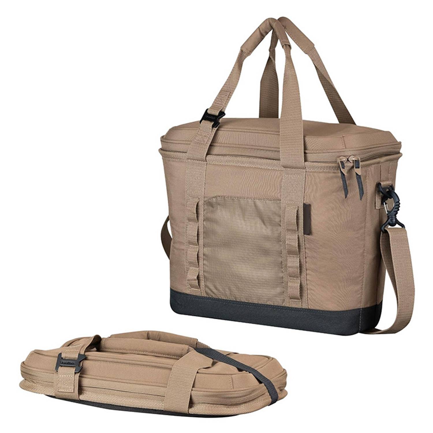 18-Can Foldable Cooler Bag – Leakproof Oxford Outdoor Tote 3