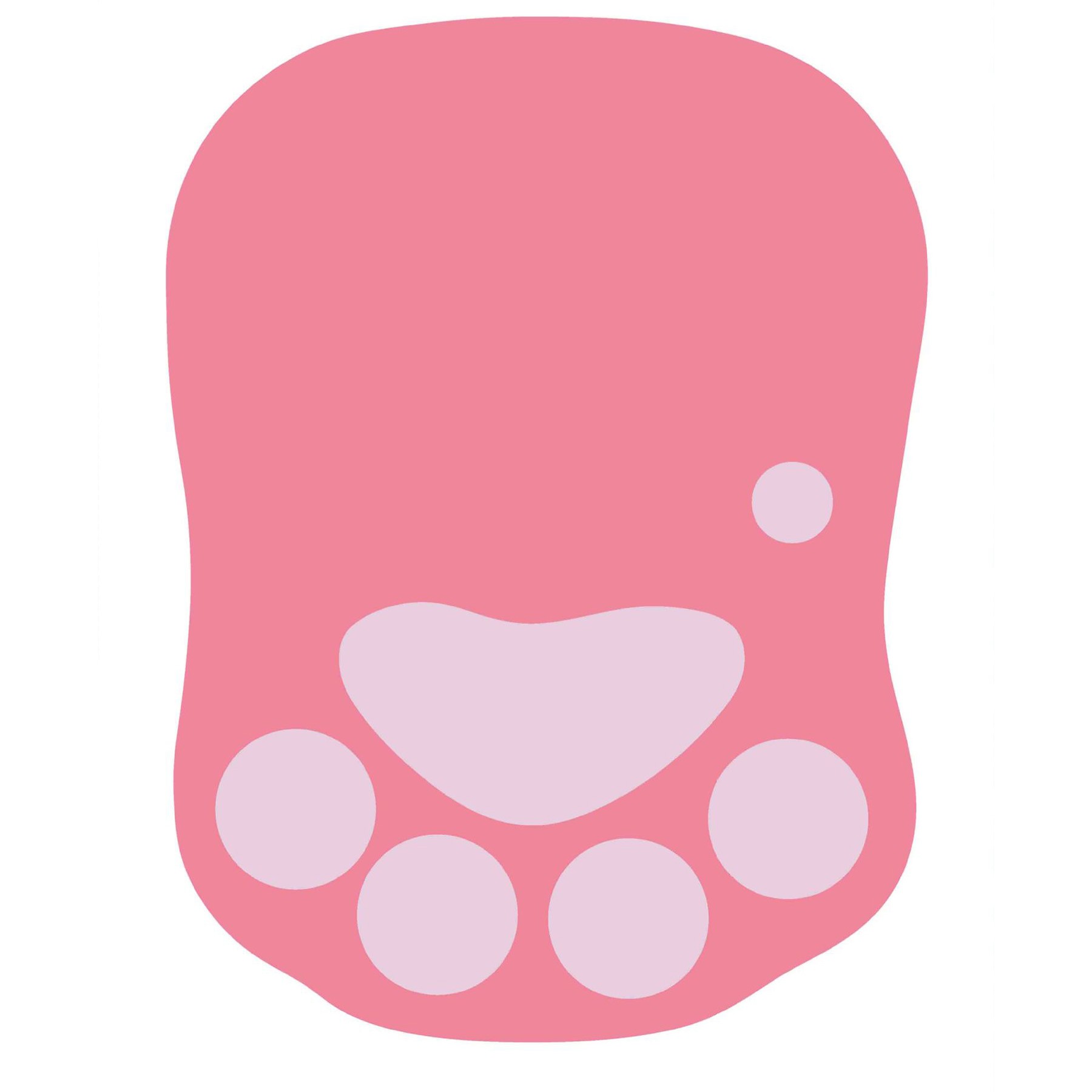 Cat Paw Mouse Pad With Wrist Support 3