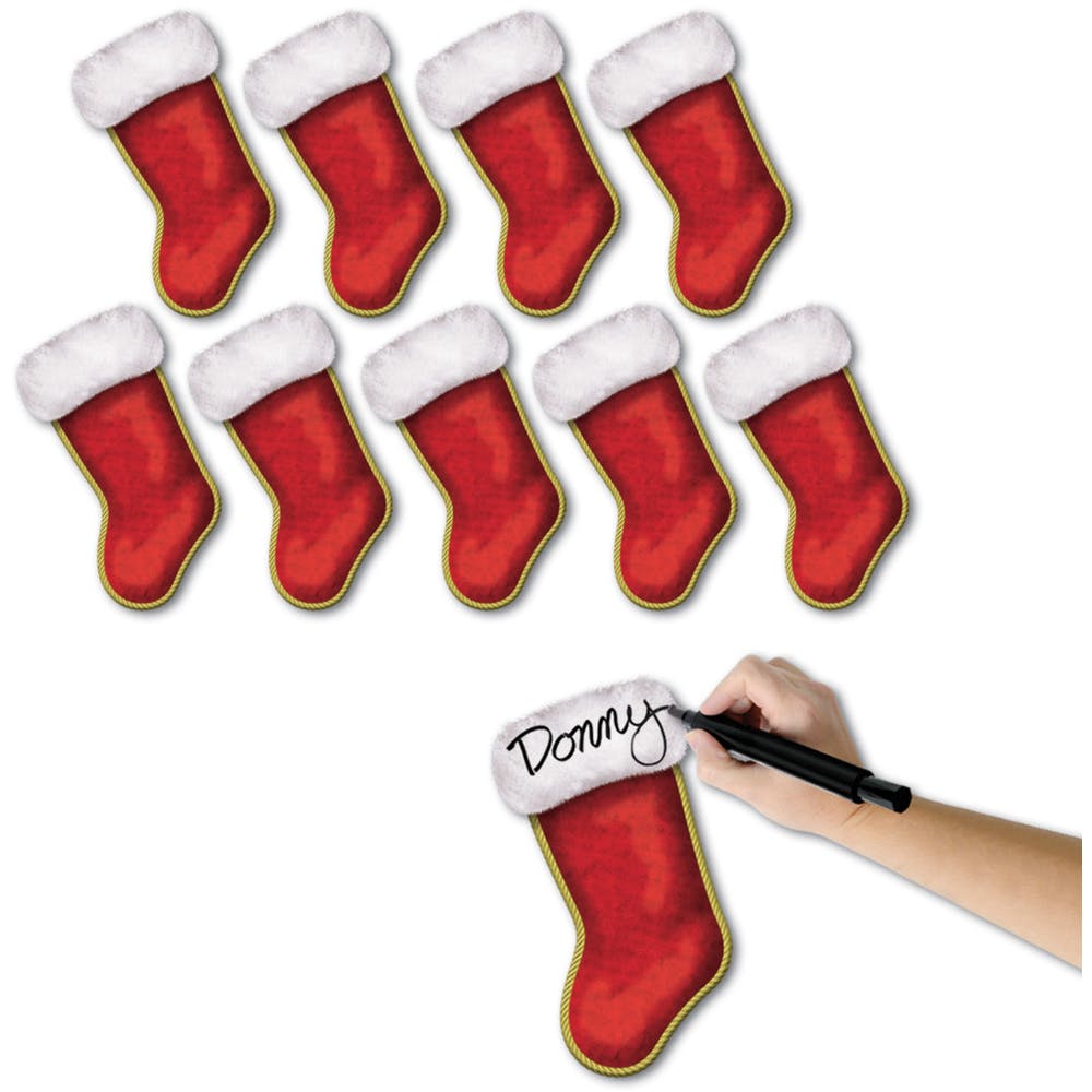 Mini Christmas Cutouts - 10 Pack 7.25" 2