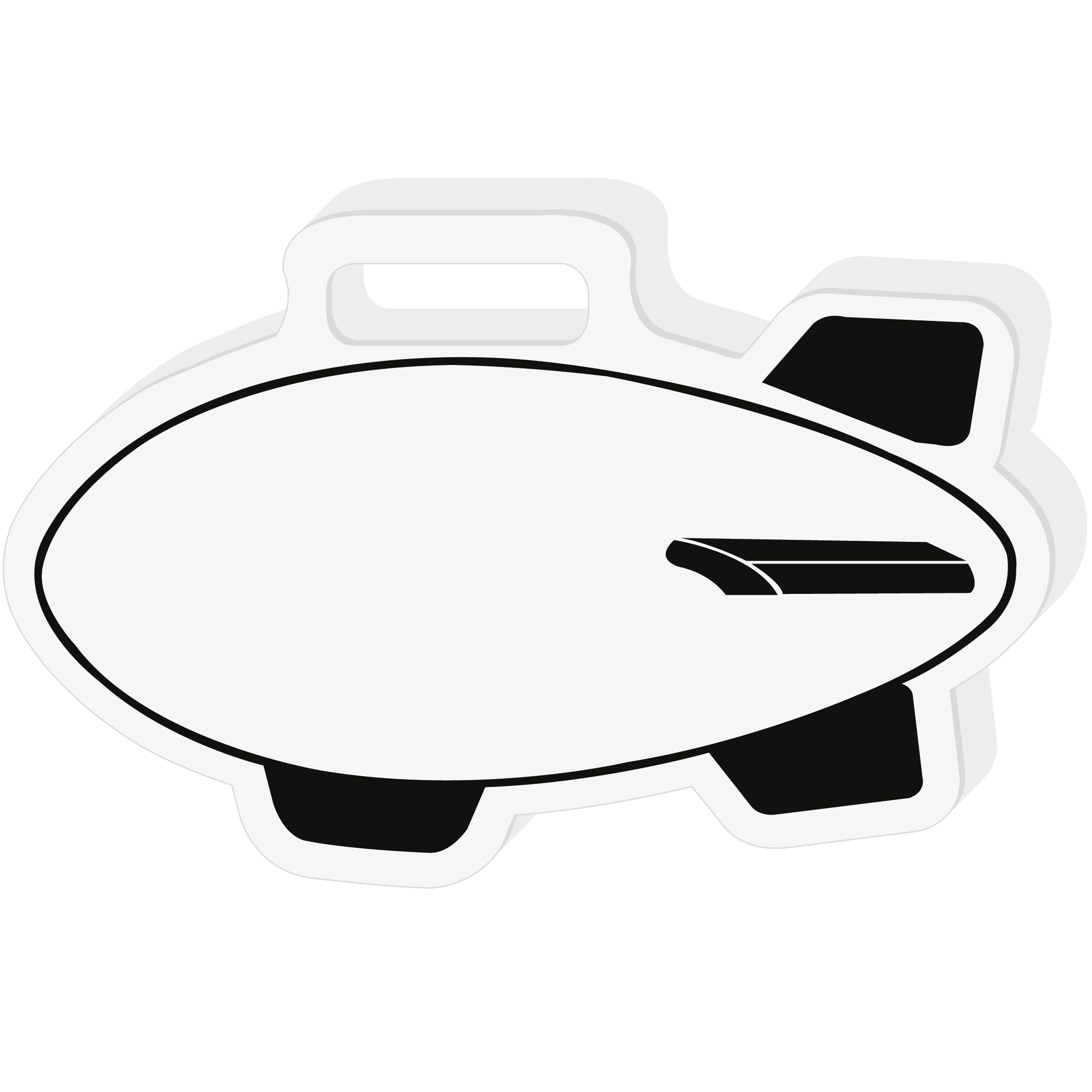 Dirigible Airship Sandwich Cushion 34