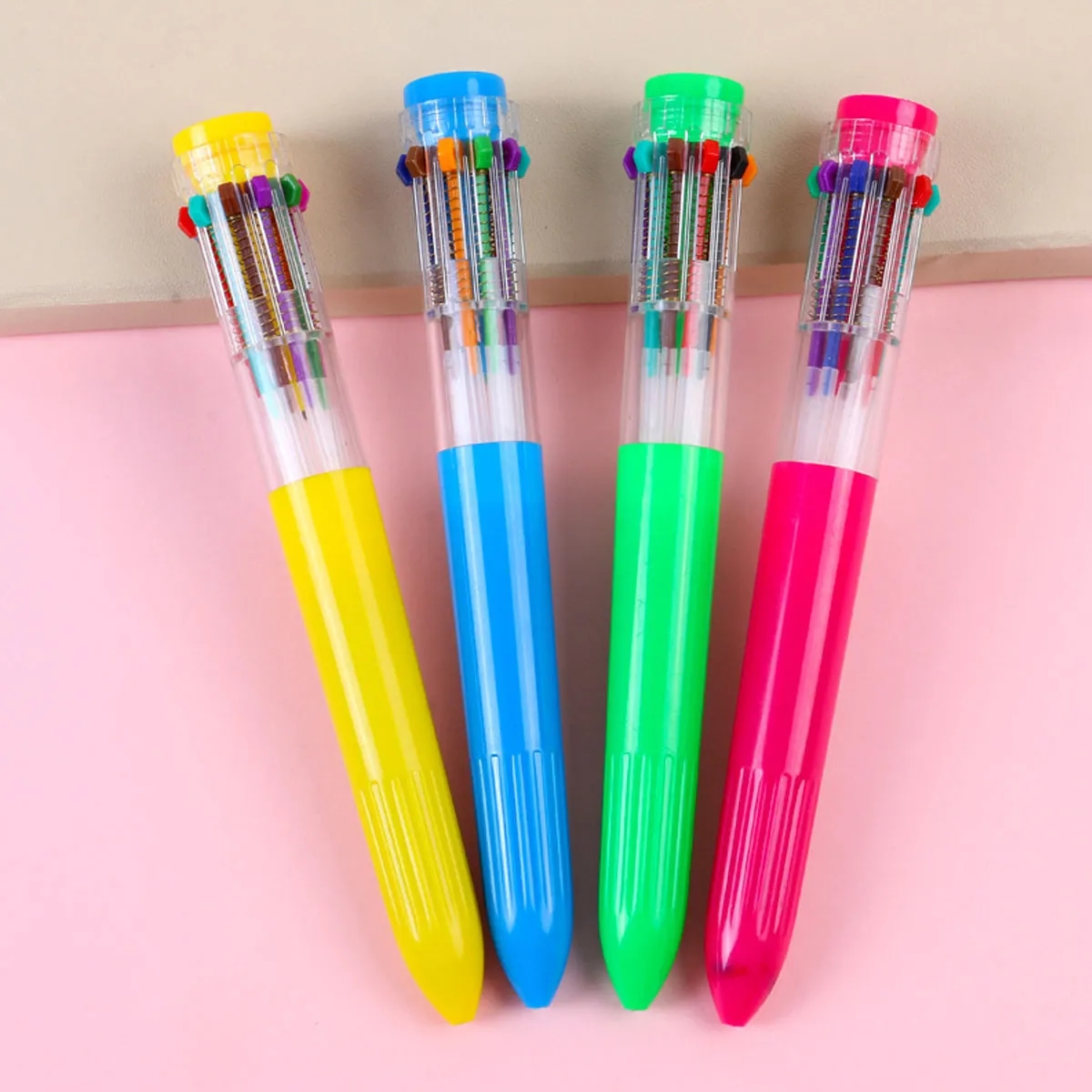10-in-1 Multicolor Retractable Ballpoint Pen 3