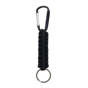 Handmade Emergency Paracord Rope Key Chain With Carabiner 13