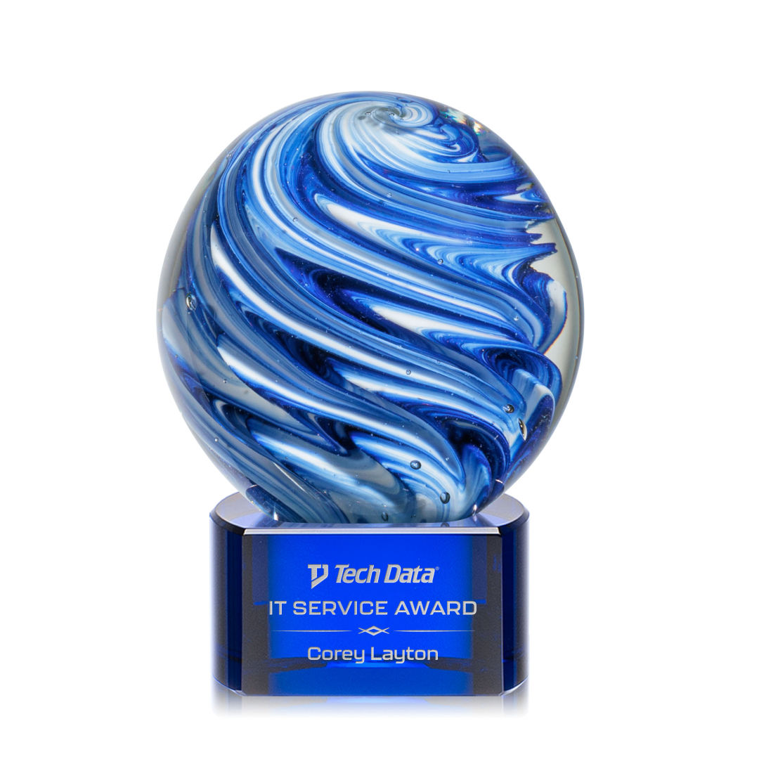 Naples Award on Paragon Base - Blue 8