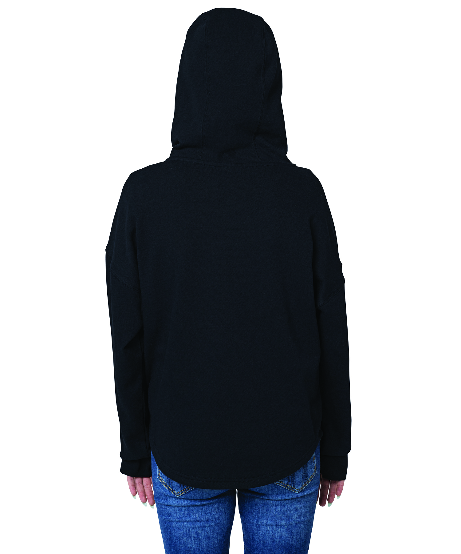 Women's Willow Scallop Hem Hoodie 122