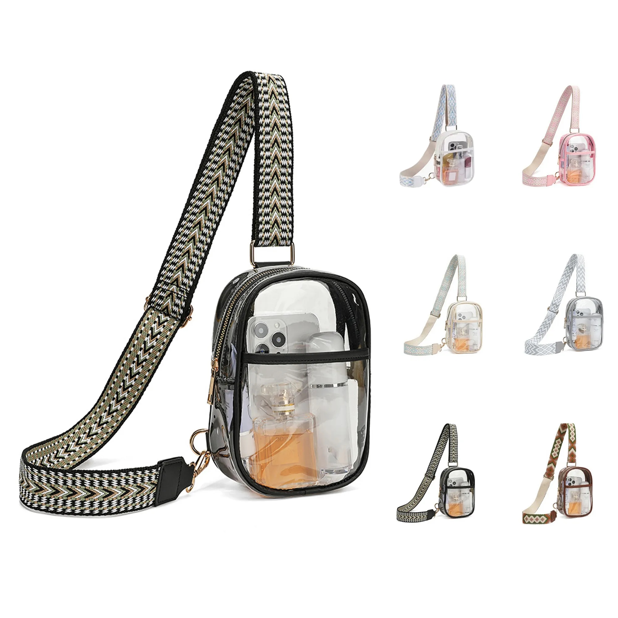 Clear Crossbody Purse Bag 6