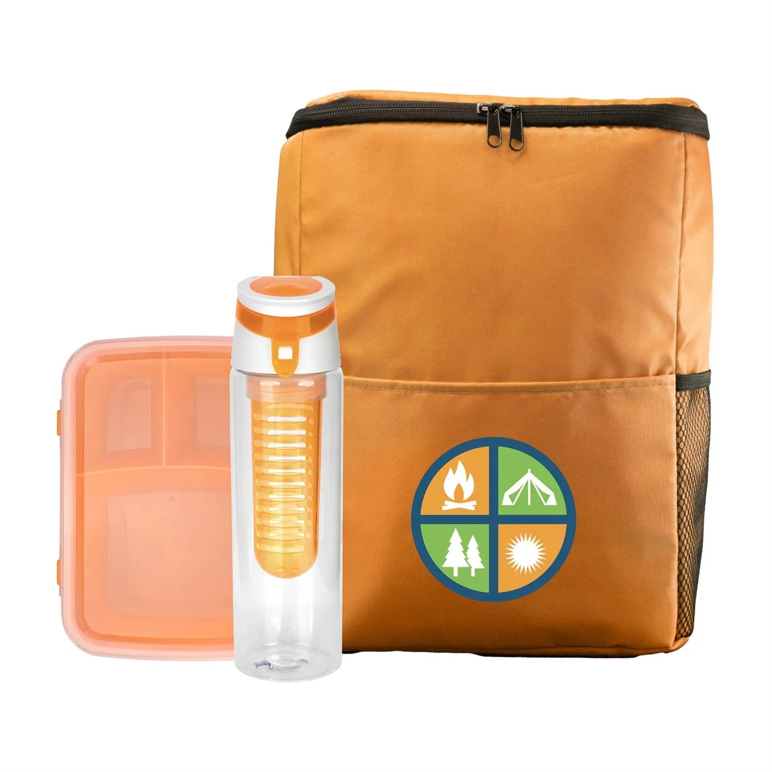 Sporty RPET Lunch To Go & Drink Set 9