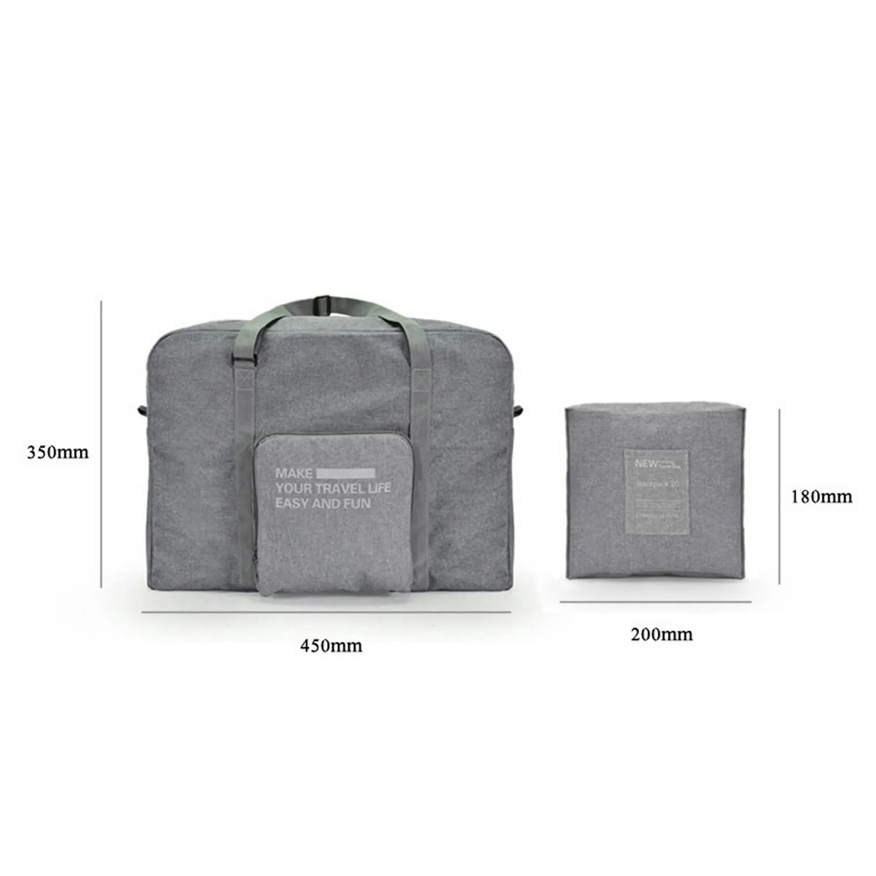 Waterproof Storage Foldable Large Capacity Travel Bag 2