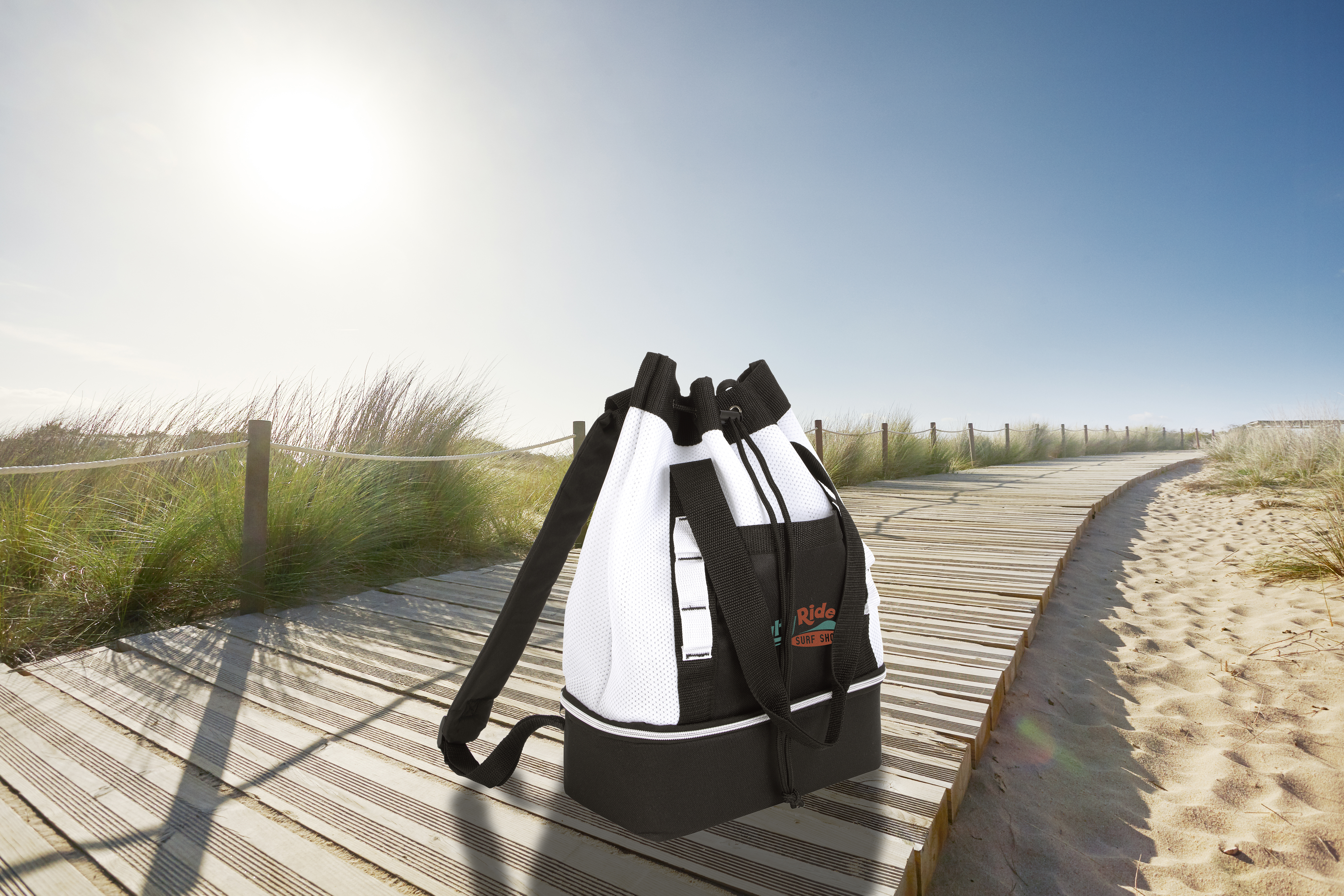 Atchison® Brightwater Dual-Compartment Tote-Pack Cooler 1