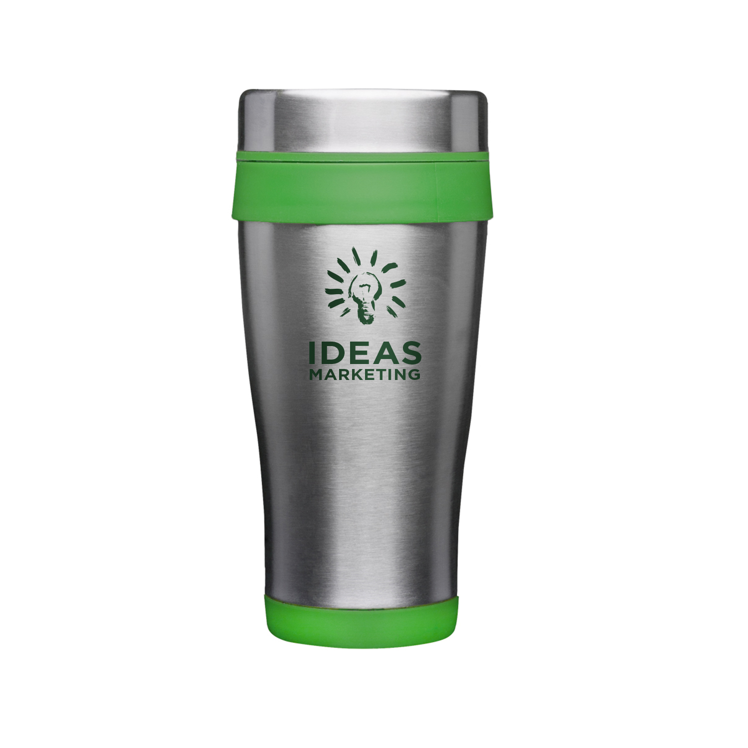 16 oz. Grab-n-Go Insulated Stainless Steel Mug (1 Color Imprint) 4