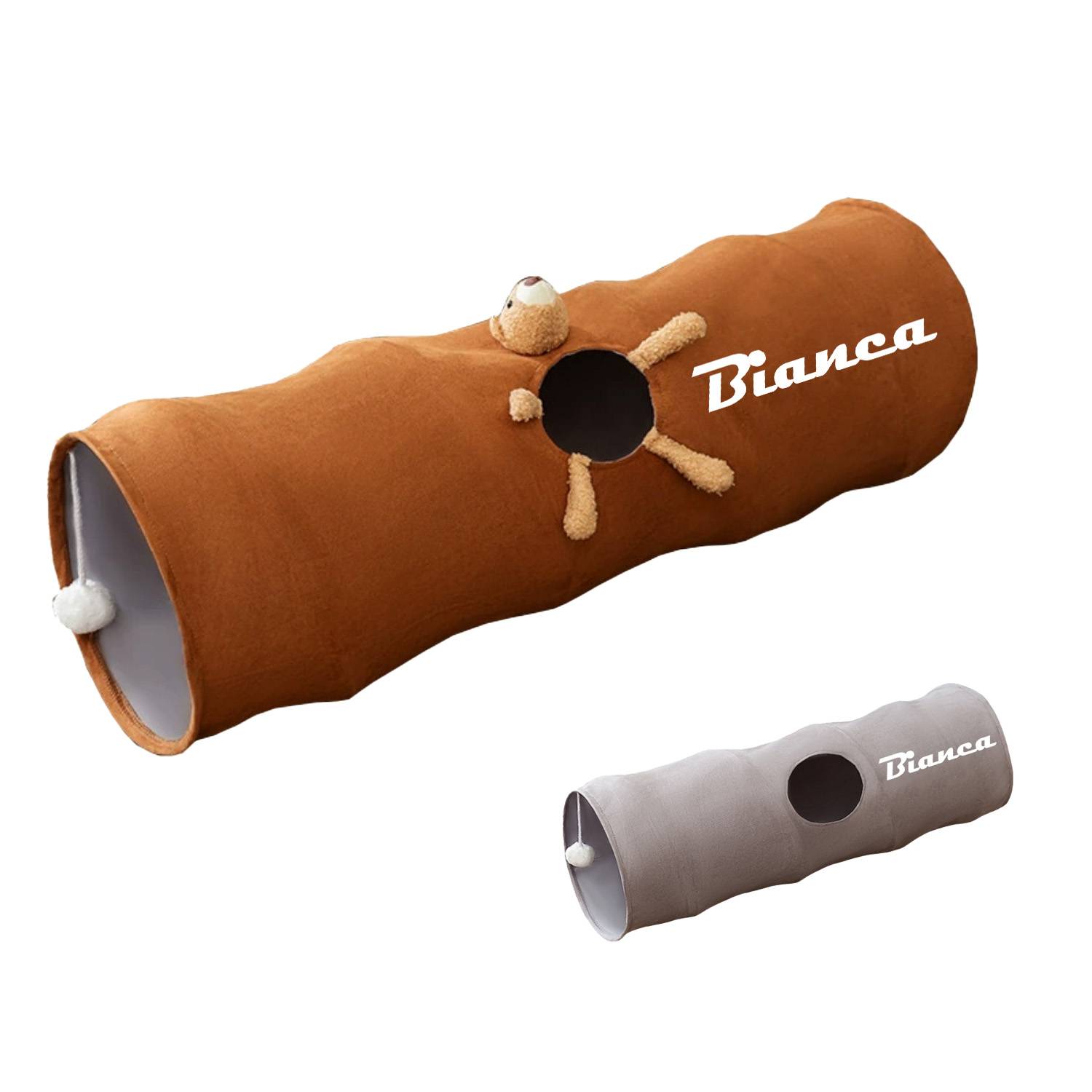 Foldable Cartoon Cat Tunnel Toy 14