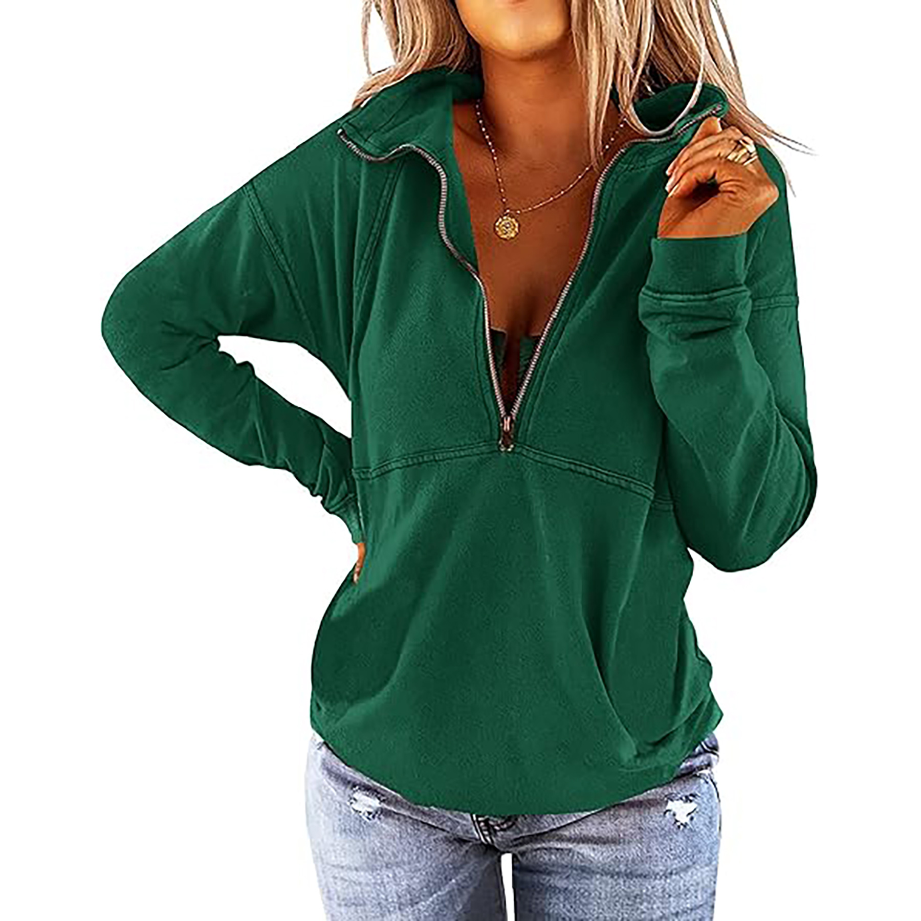 Loose Fit Casual Pullover 1