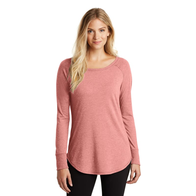 District Women's Perfect Tri Long Sleeve Tunic Tee. 3