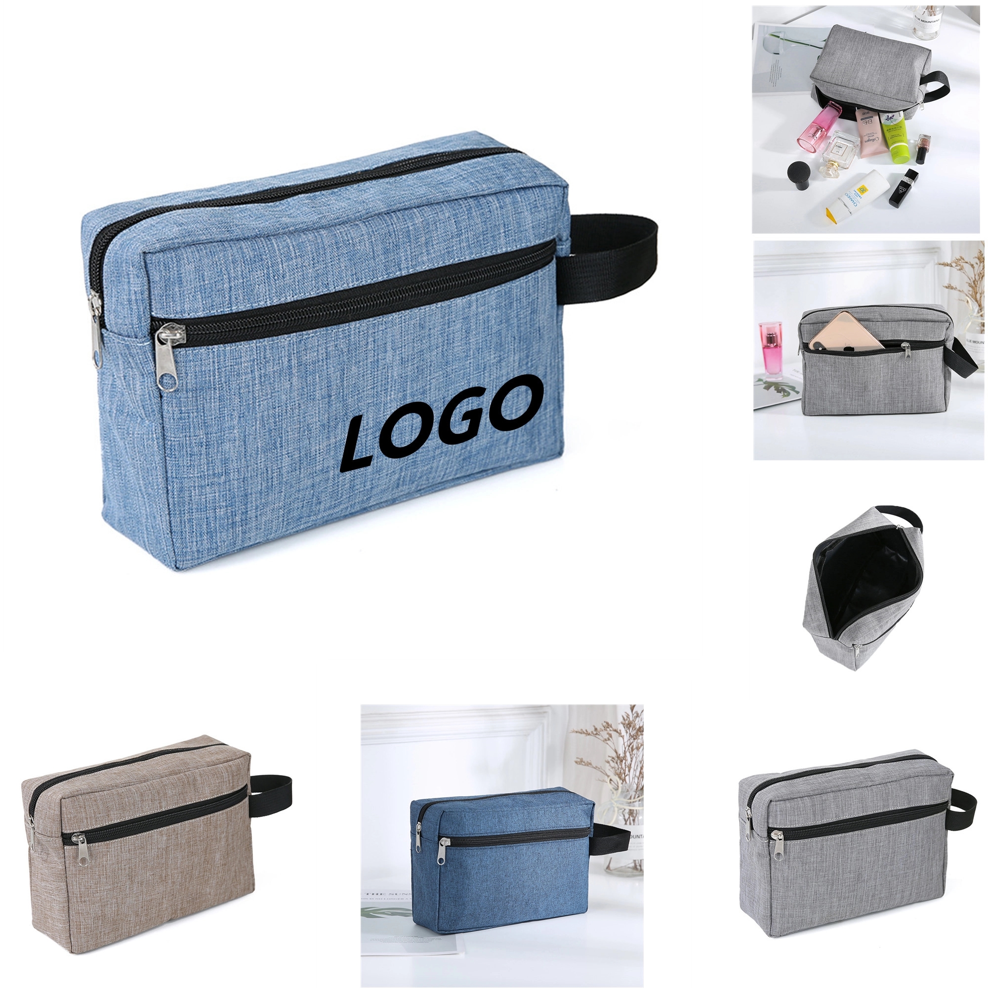 Multi-purpose travel toiletry cosmetics storage bag 2
