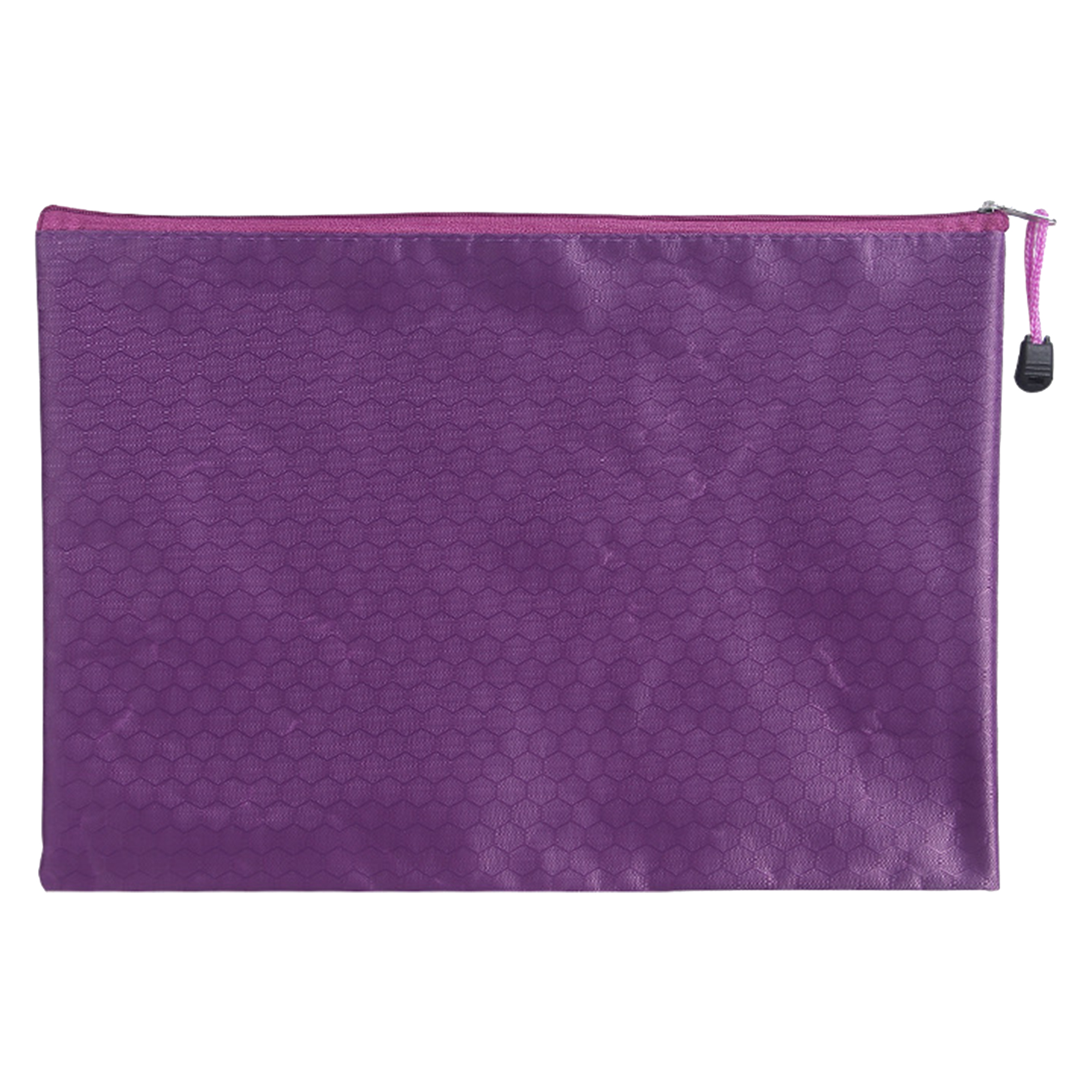 Hexagonal Design Zipper Pouch 3