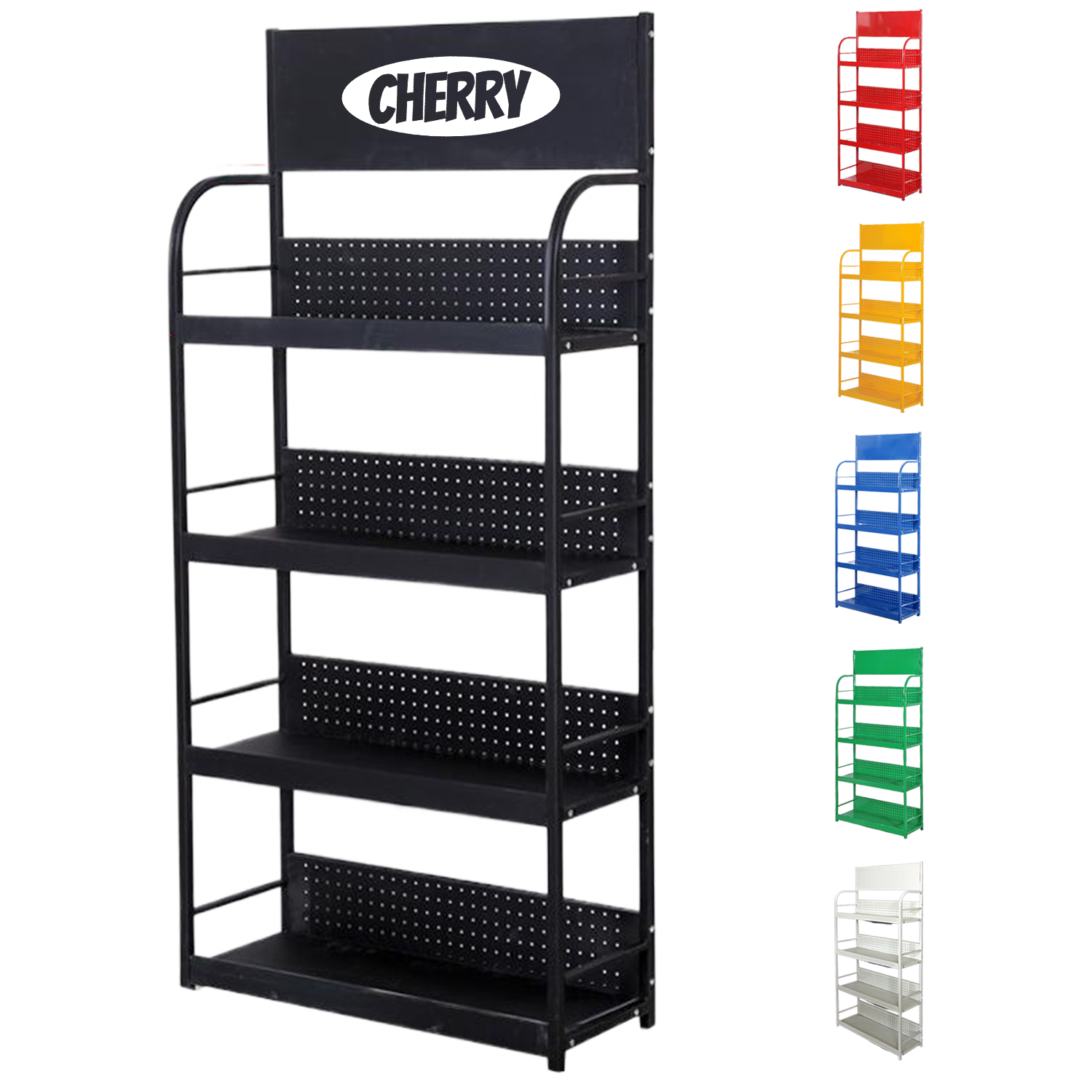 4 Tier Metal Display Rack 7