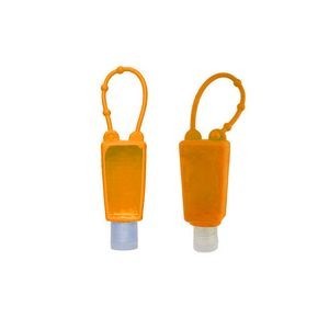 Sanitizer Flip Up Empty Dispenser Bottle With Adjustable Strap 15
