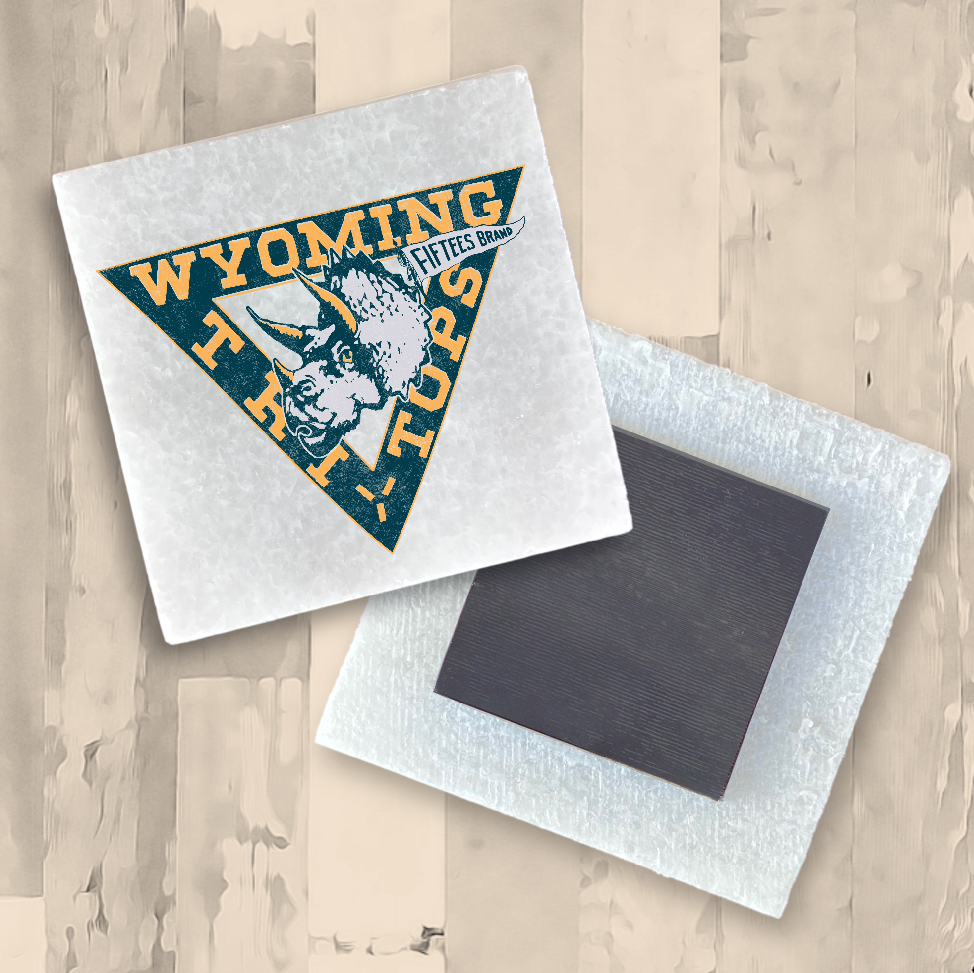 White Marble Magnet 3