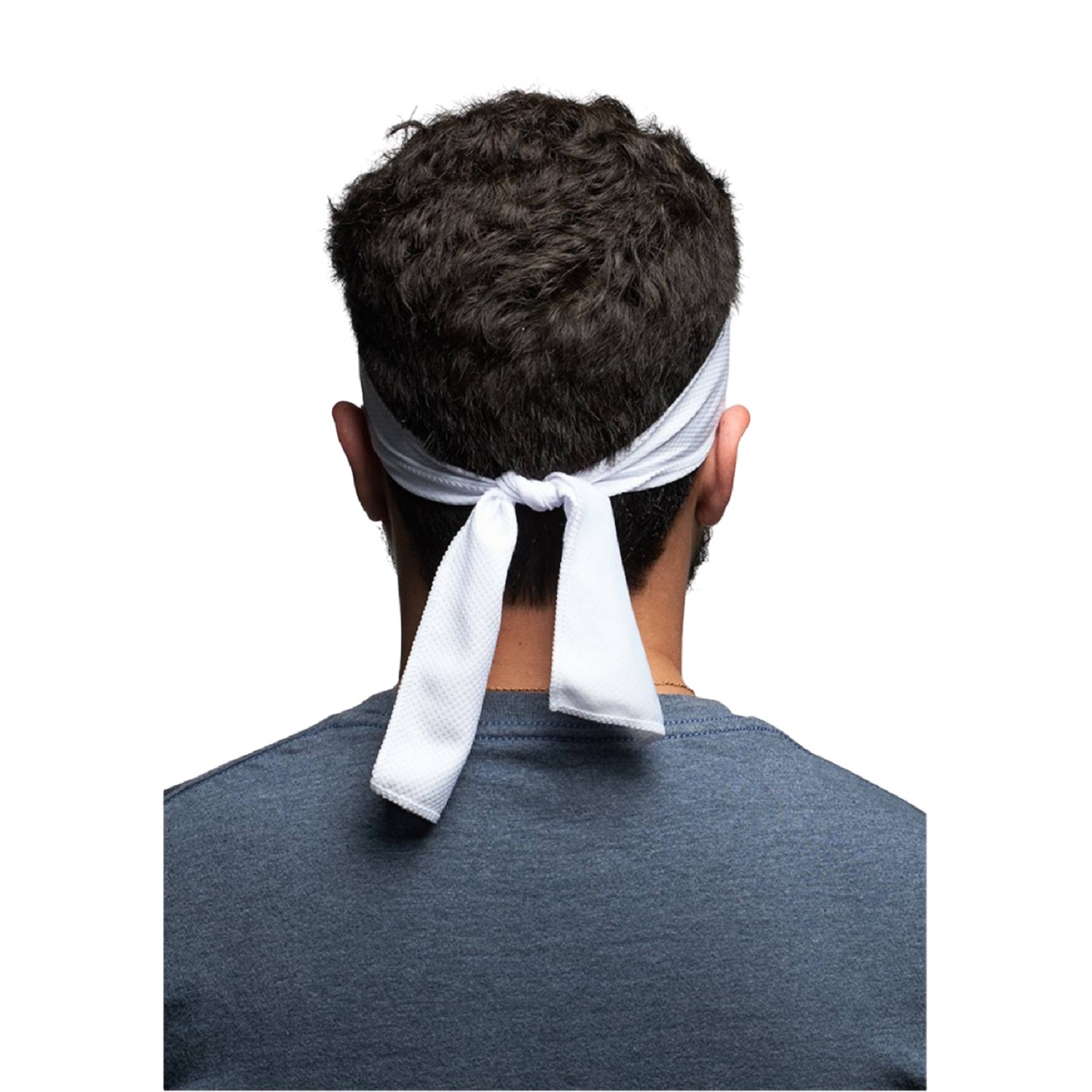 Athletic Tie Back Polyester Sports Headband 13