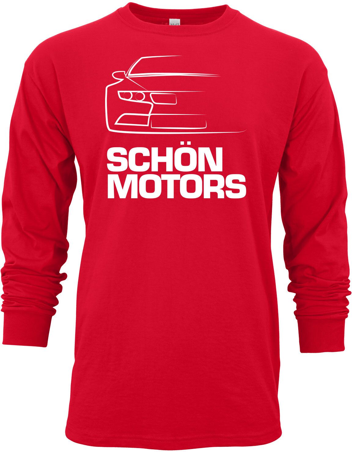 M&O UNISEX GOLD SOFT LONG SLEEVE T-SHIRT SCREENED 13