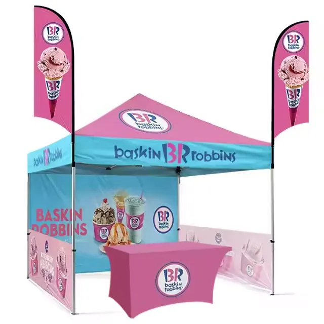 10'x10' Digital Full Dye Sublimated Tent Set 6
