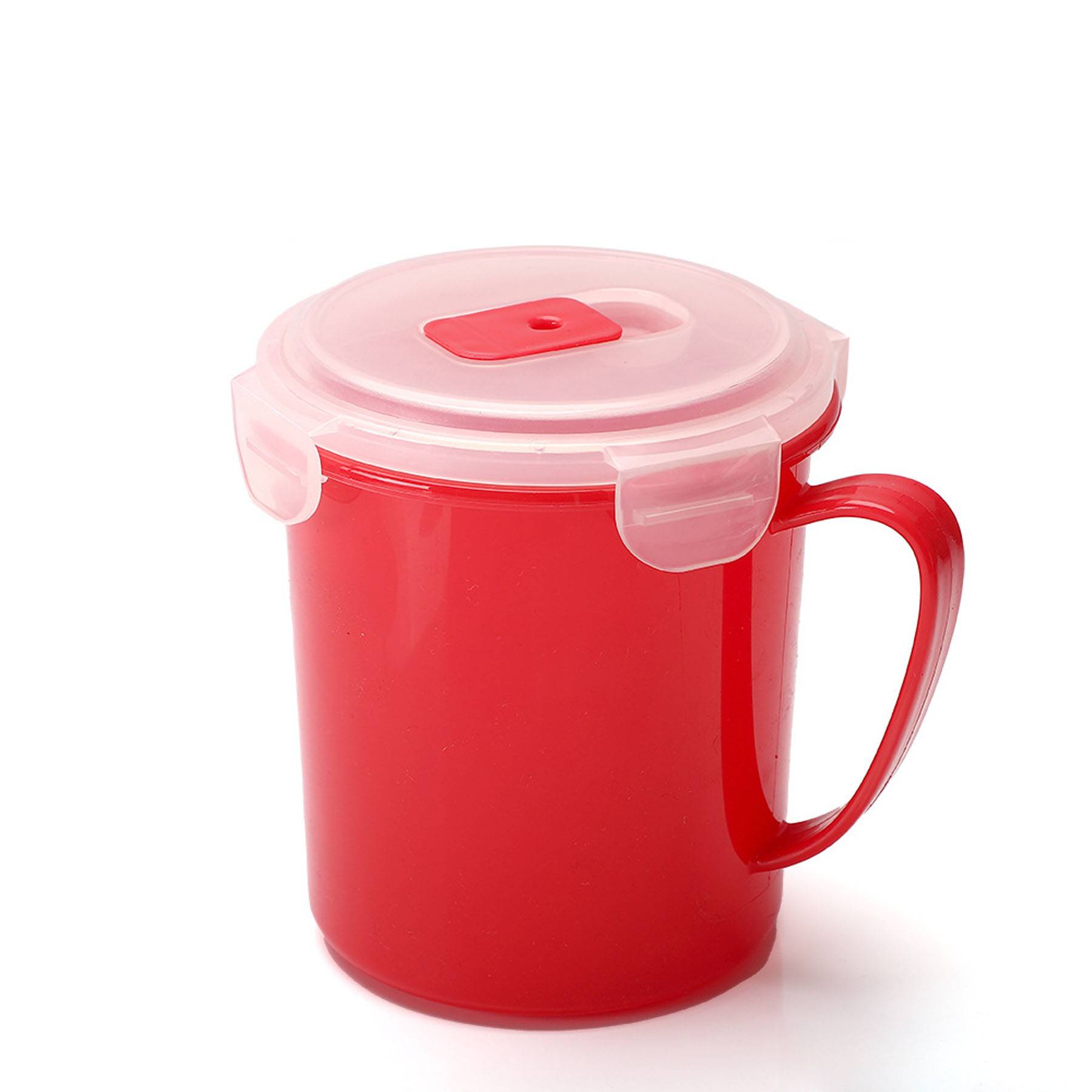 22 Oz. Microwavable Soup Cup Bowl with Cover 6