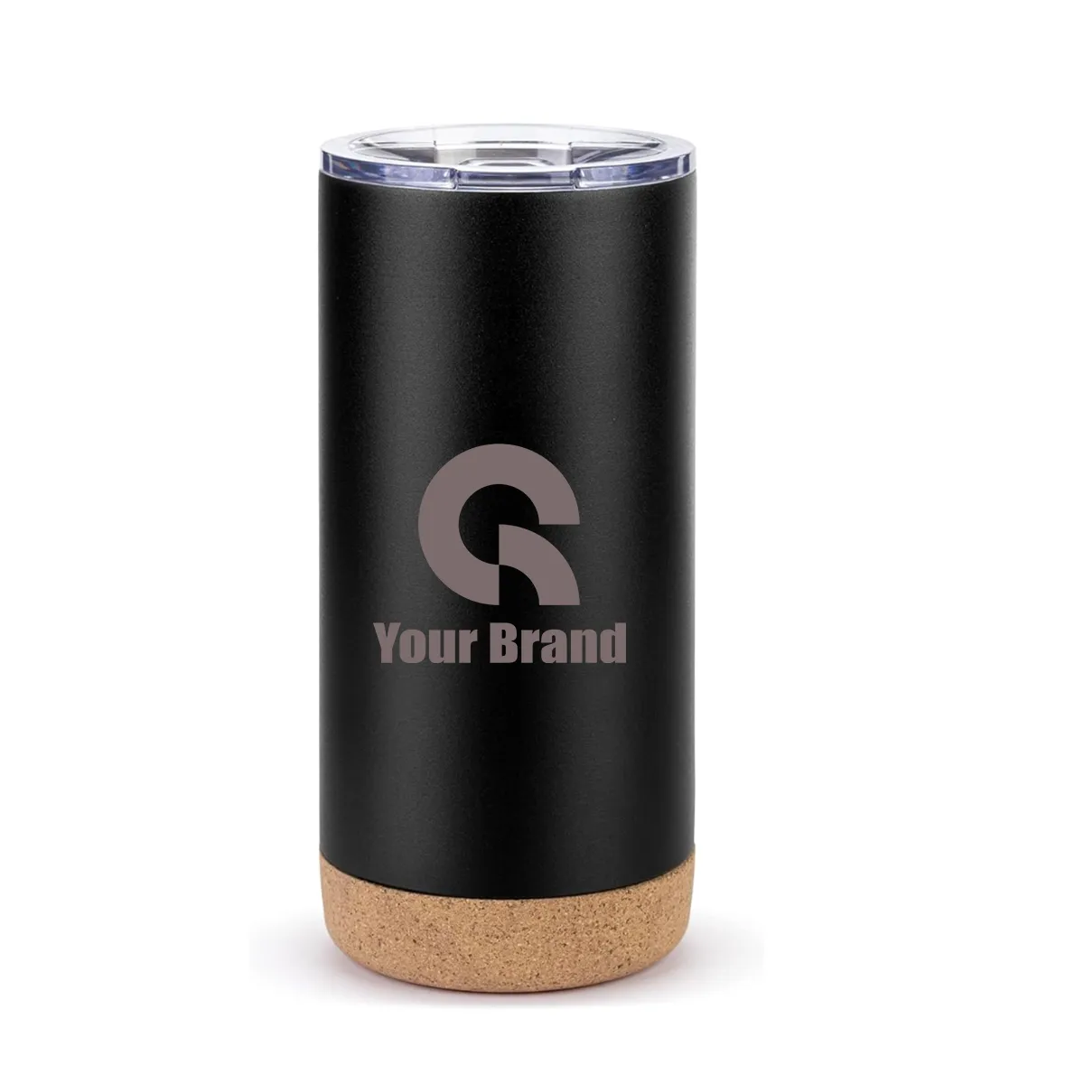 16oz Oak Cork Bottom Travel Coffee Mug 3