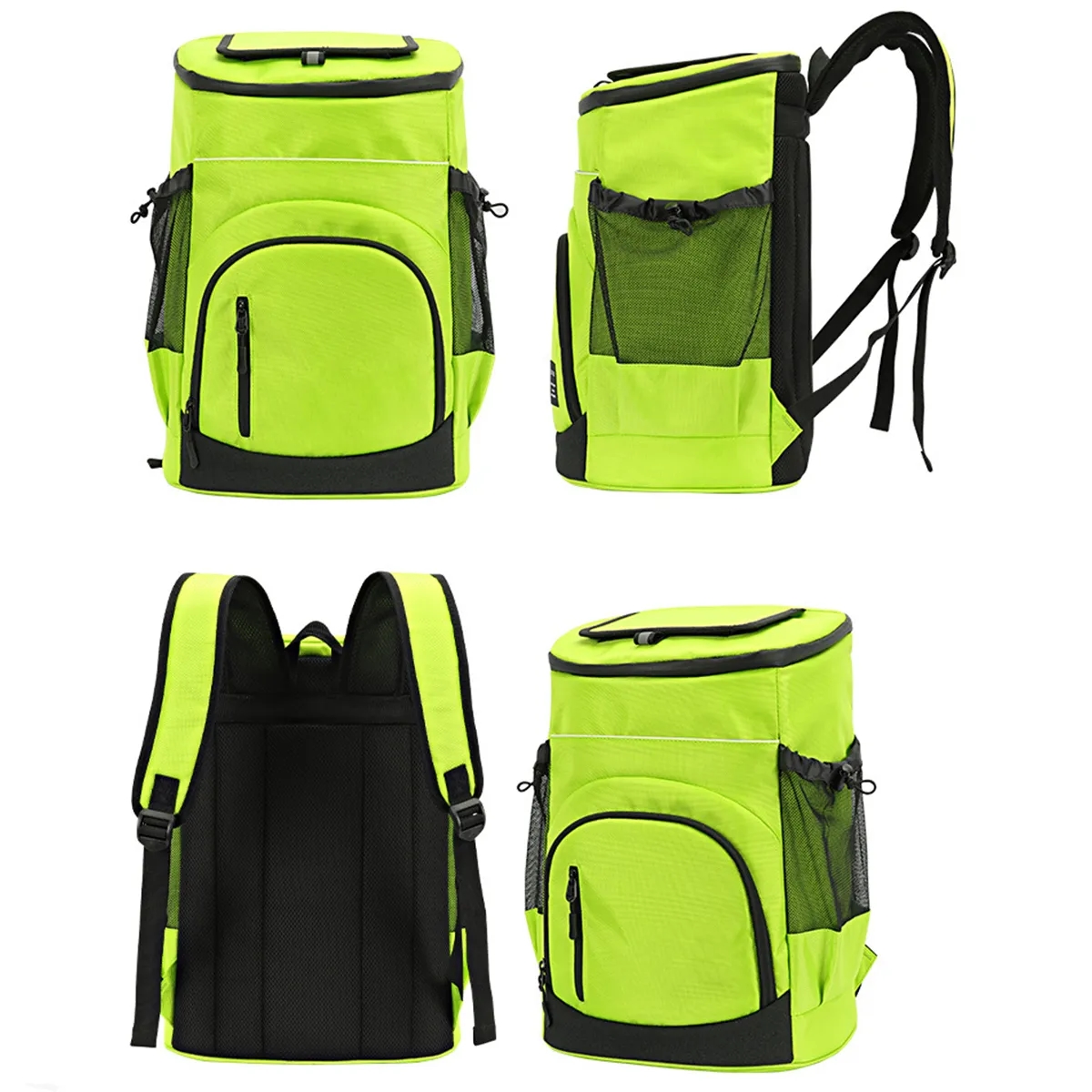 30L Large Capacity Picnic Food Bag Insulated Cooler Backpack 4