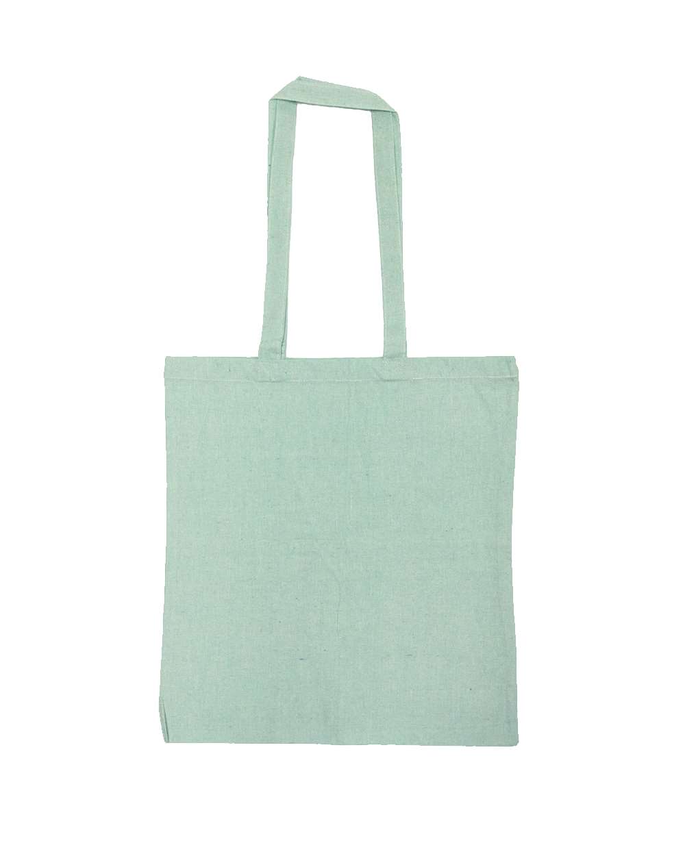 Lightweight Recycled Canvas Tote Bag with Extended Handle - 8505R, custom tote bag with logo imprint 23