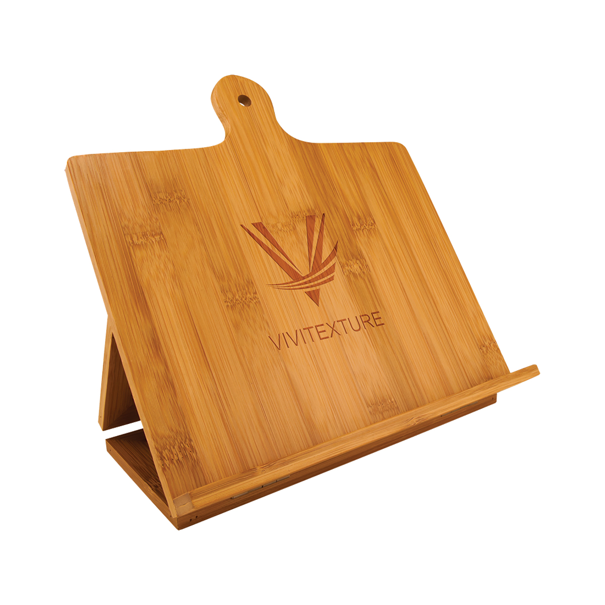 10 " x 10 " Bamboo Standing Chef's Easel