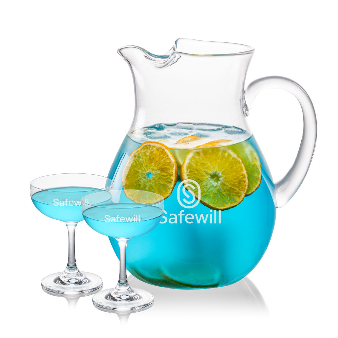 Montclair Pitcher & Mauritius Cocktail Set 13