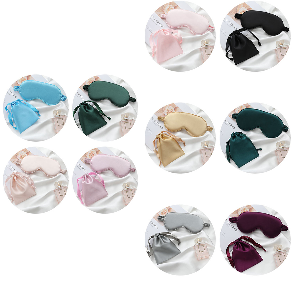 Silk-like Eyepatch Set with Storage Bag 4