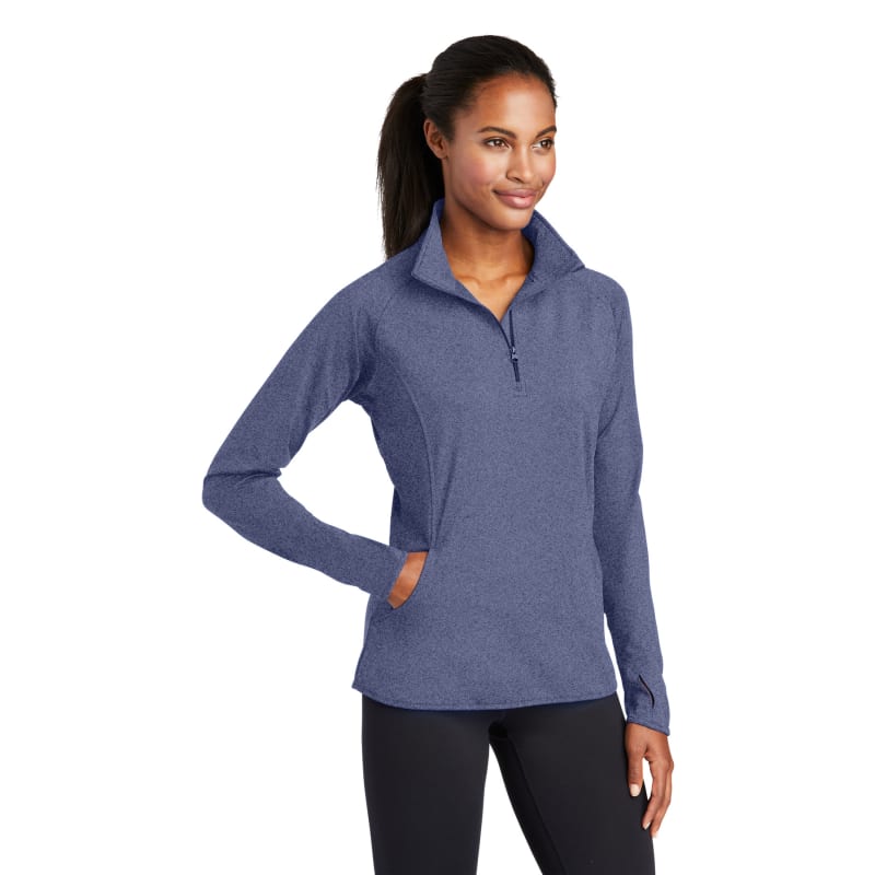 Sport-Tek Women's Sport-Wick Stretch 1/4-Zip Pullover. 106